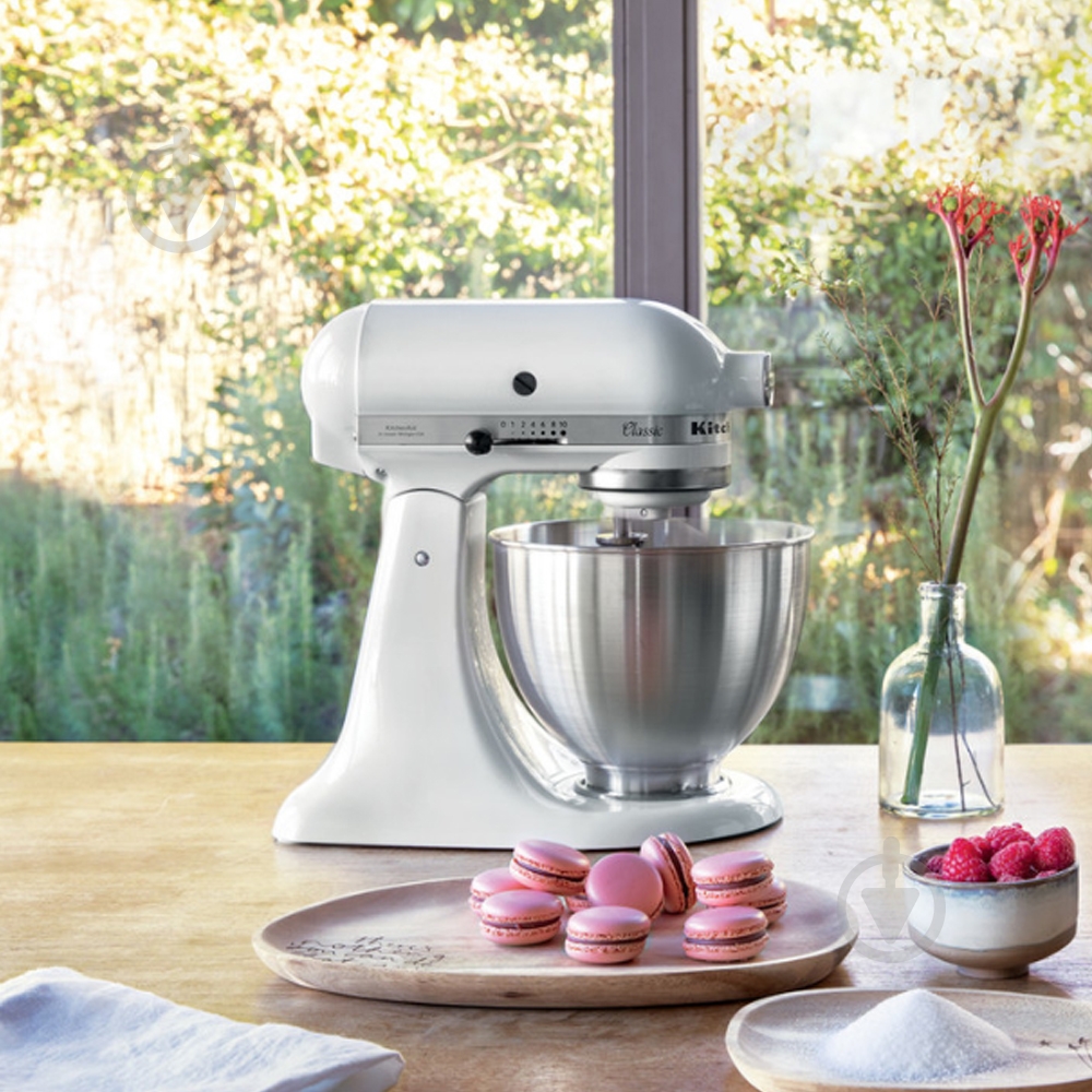 Кухонная машина KitchenAid 4,3 л 5KSM95PSEMC с откидным блоком, хром - фото 11 Кухонная машина KitchenAid 4,3 л 5KSM95PSEMC с откидным блоком, хром - фото 11
