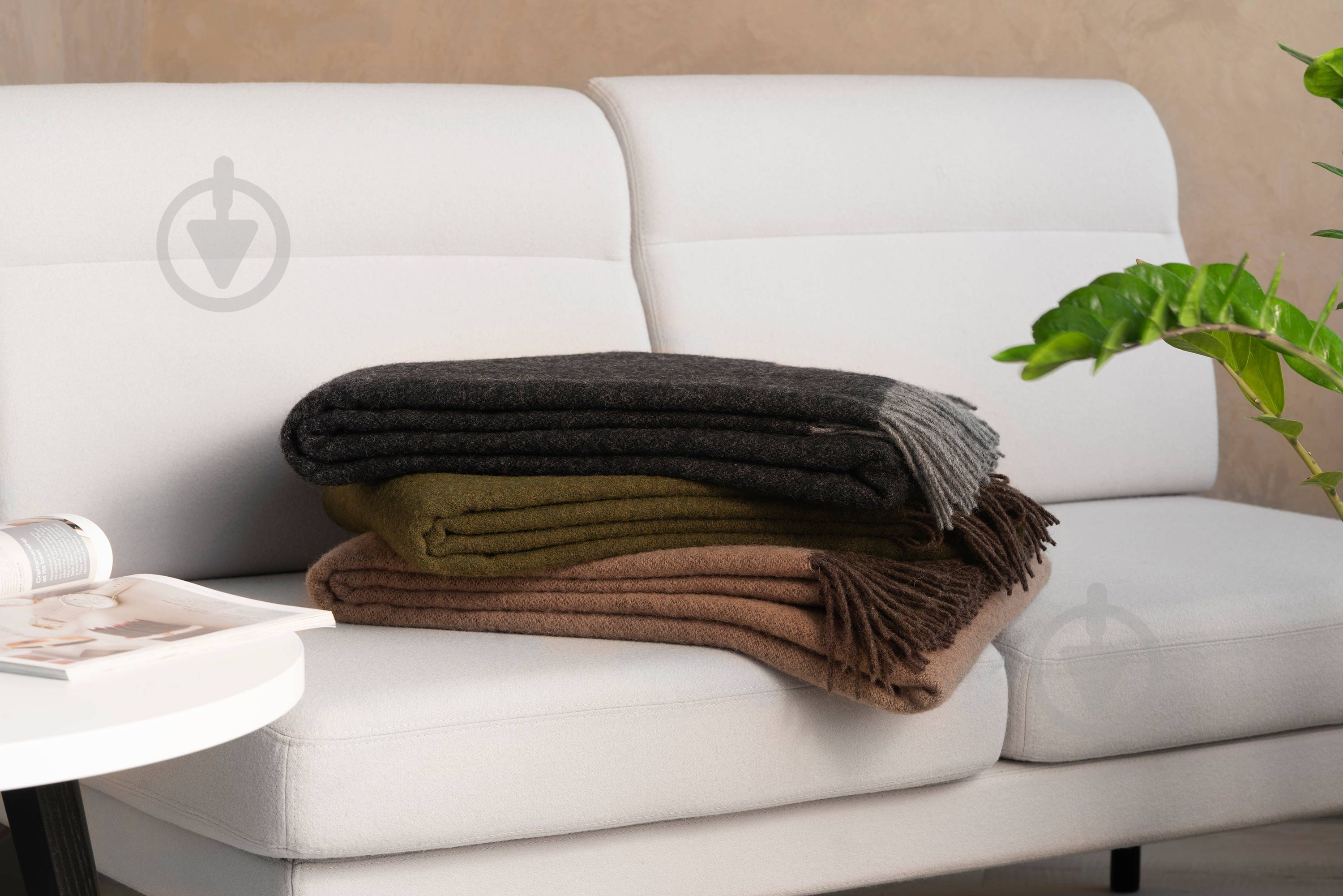 Плед Leonardo Doubleface ART0402LD 140x200 см хаки ARDESTO - фото 2