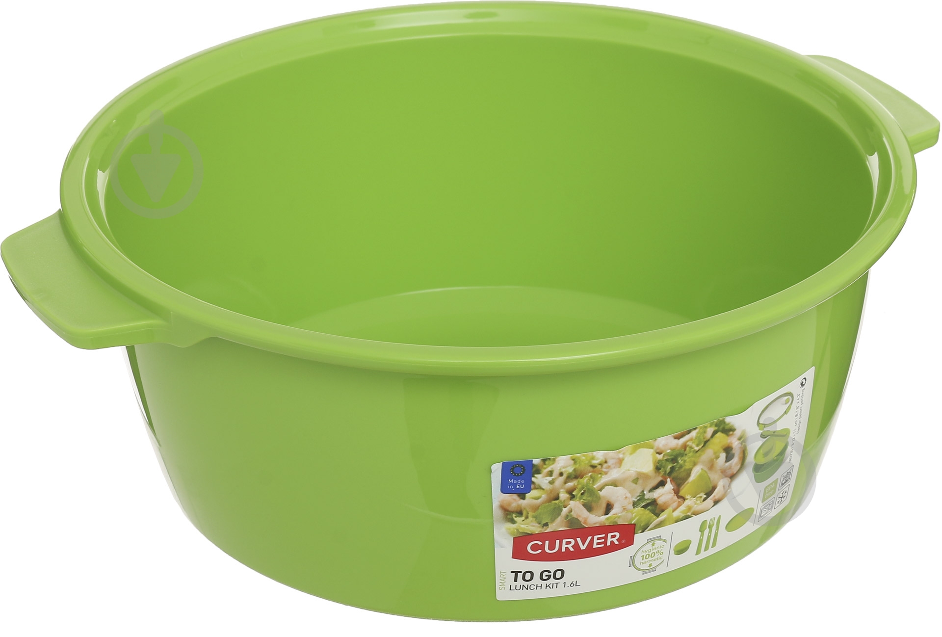 Контейнер із кришкою Curver To Go lunch Kit 1,6 л зелений - фото 7