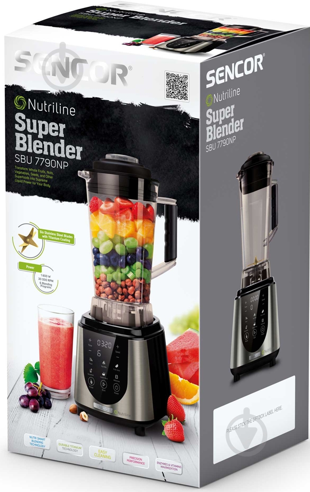 Блендер стаціонарний Sencor SBU7730BK - фото 12 Блендер стаціонарний Sencor SBU7730BK - фото 12