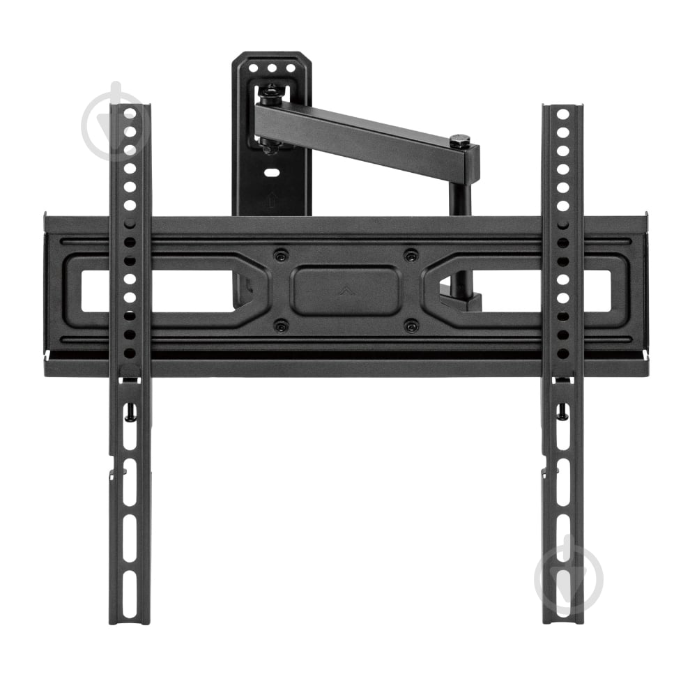 Крепление для телевизора Kivi Motion-443A 35кг, 32-55", VESA 75х75-400х400 поворотно-наклонные черный - фото 1