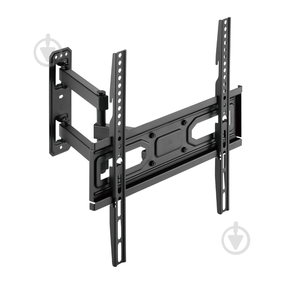 Крепление для телевизора Kivi Motion-443A 35кг, 32-55", VESA 75х75-400х400 поворотно-наклонные черный - фото 2