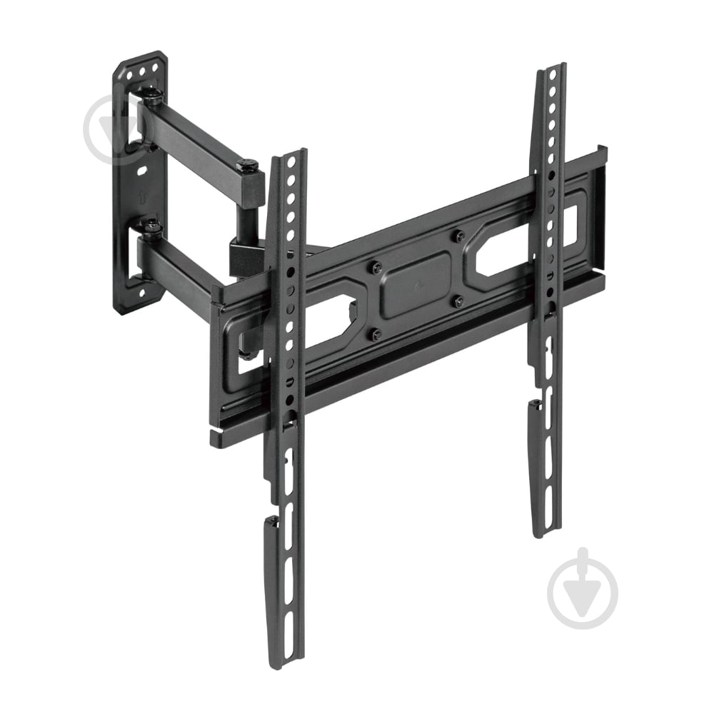 Крепление для телевизора Kivi Motion-443A 35кг, 32-55", VESA 75х75-400х400 поворотно-наклонные черный - фото 3