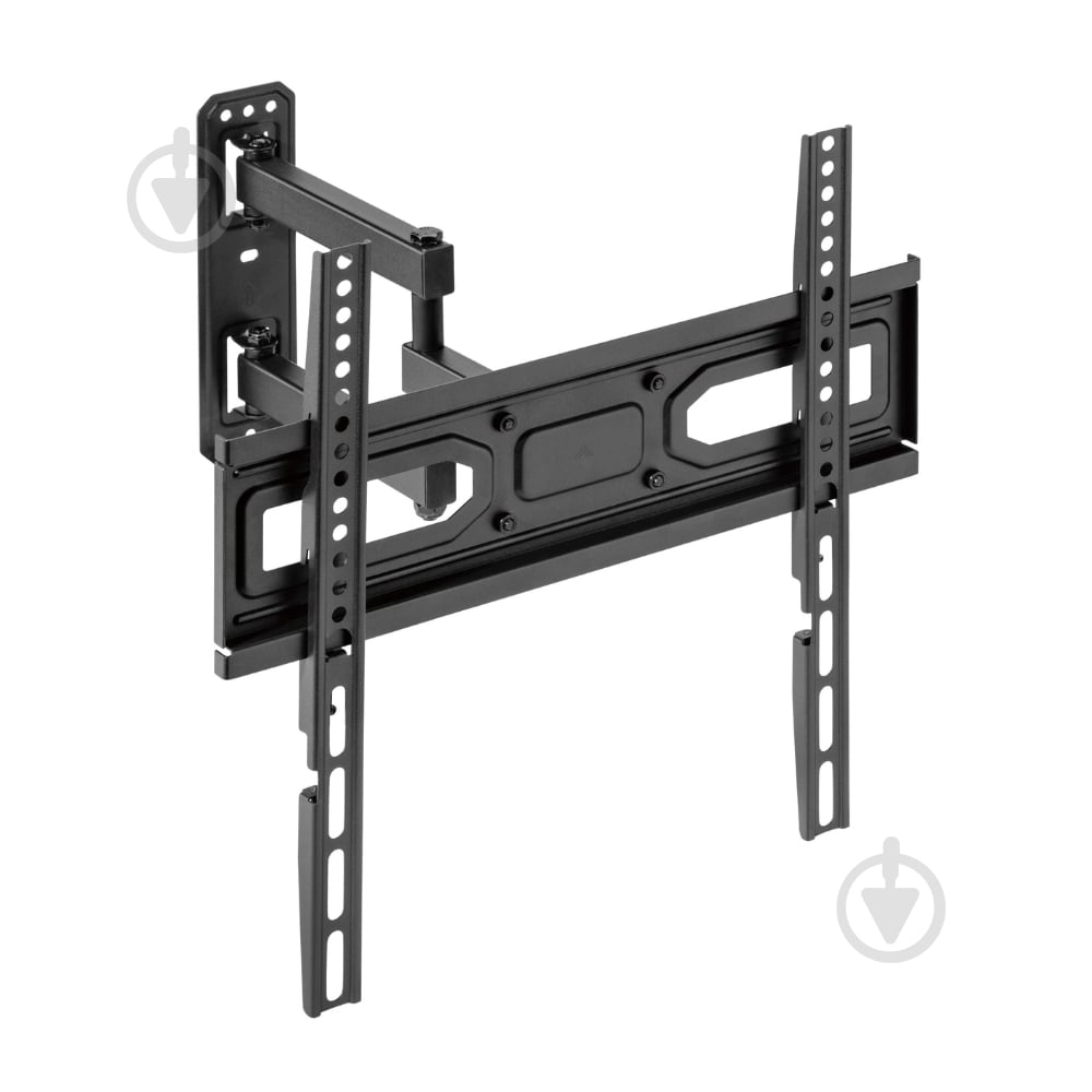 Крепление для телевизора Kivi Motion-443A 35кг, 32-55", VESA 75х75-400х400 поворотно-наклонные черный - фото 4
