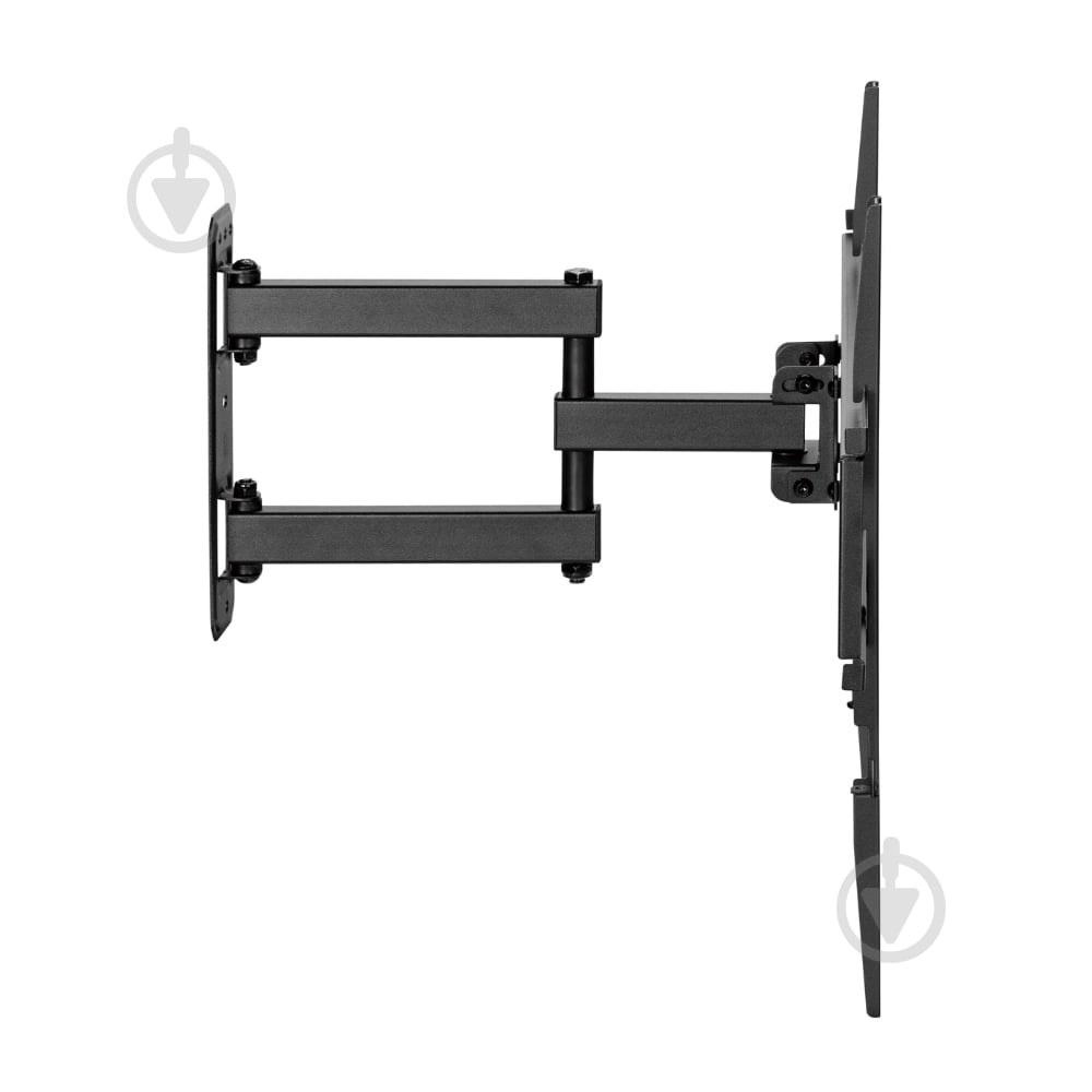 Крепление для телевизора Kivi Motion-443A 35кг, 32-55", VESA 75х75-400х400 поворотно-наклонные черный - фото 7