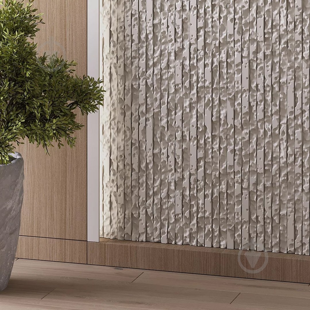 3D-панель гипсовая BeautyWalls TEO армированная 1.44 кв.м - фото 3 3D-панель гипсовая BeautyWalls TEO армированная 1.44 кв.м - фото 3