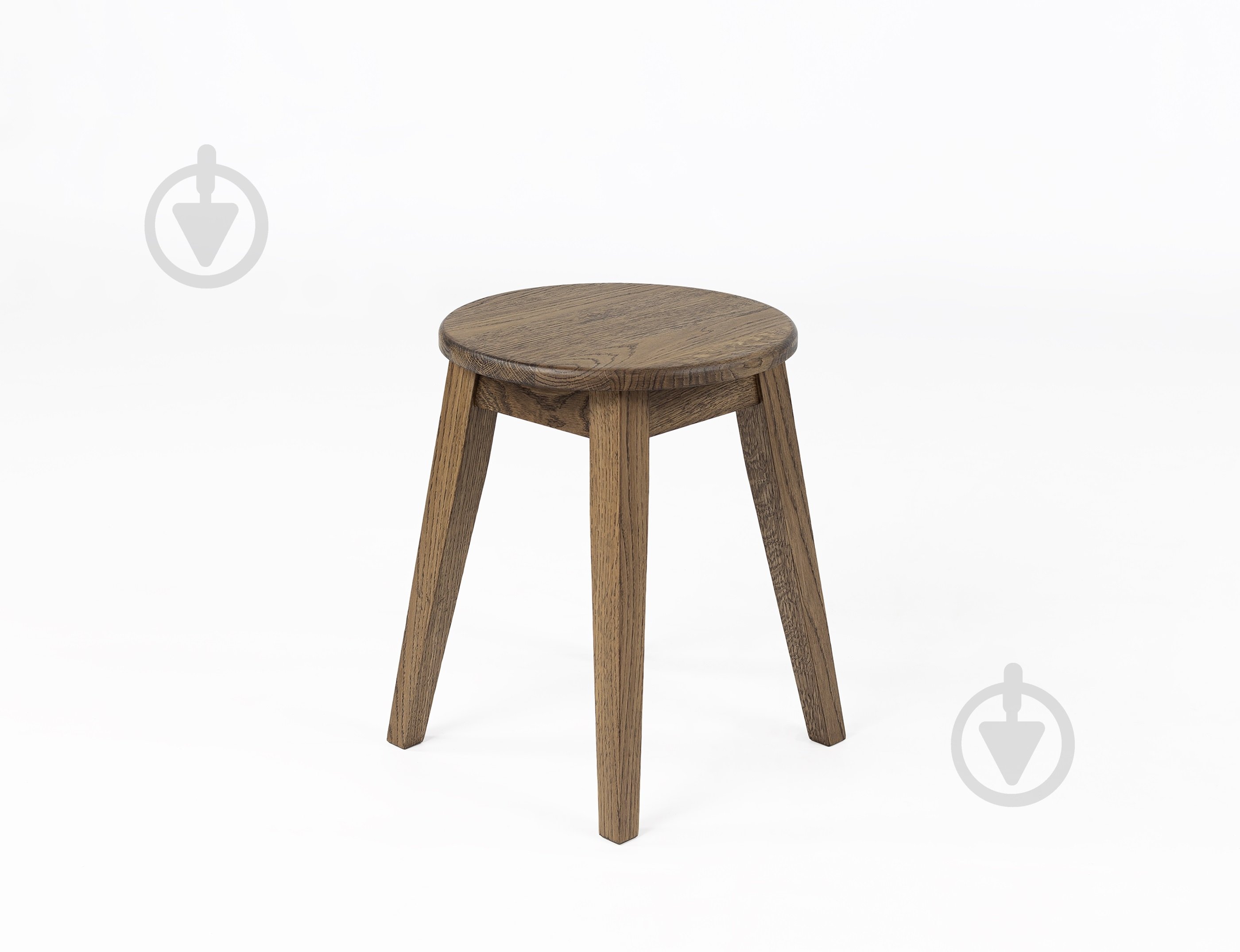Табурет деревянный Рената дуб дымчатий дуб темный - фото 3