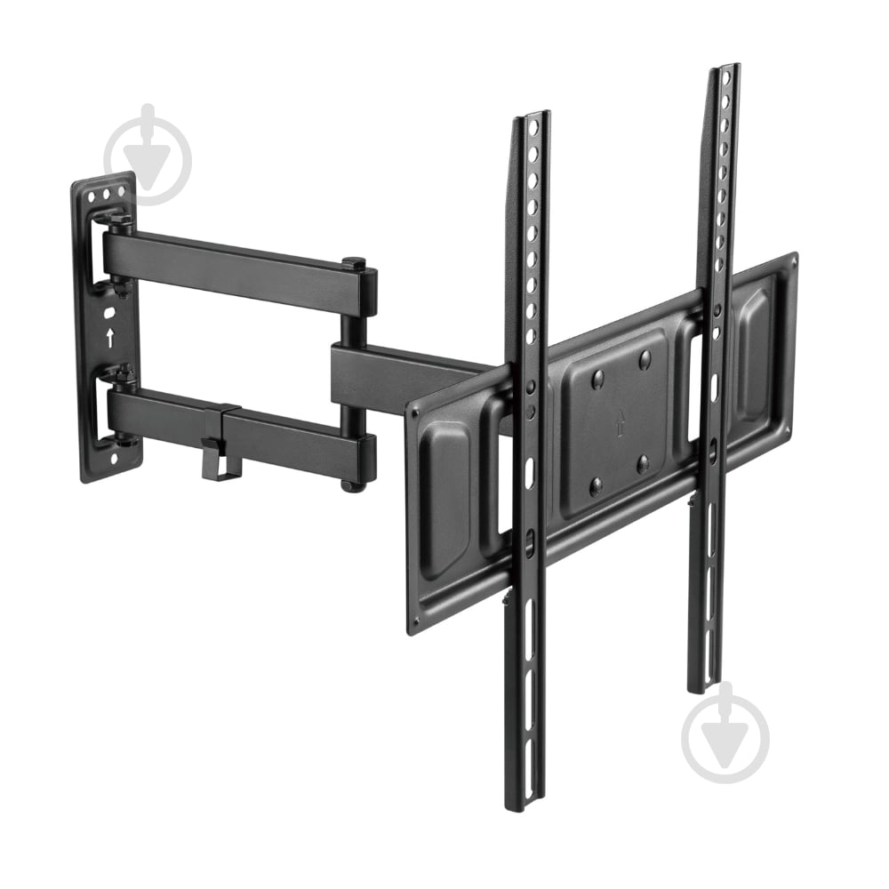 Кріплення для телевізора Kivi Motion-466, 40кг, 37-80", VESA 100х100-400х400 поворотно-похилі чорний - фото 13 Кріплення для телевізора Kivi Motion-466, 40кг, 37-80", VESA 100х100-400х400 поворотно-похилі чорний - фото 13