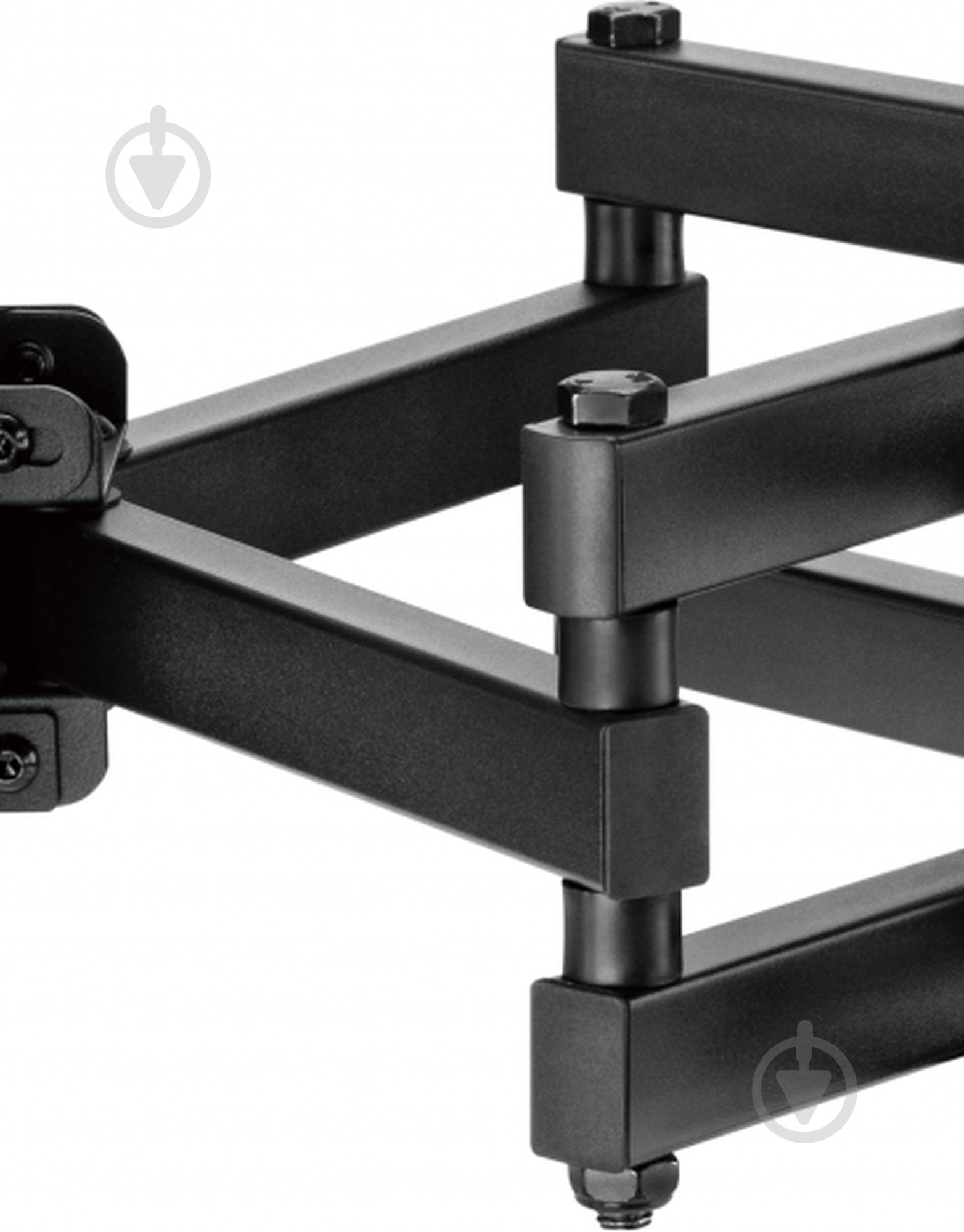 Кріплення для телевізора Kivi Motion-466, 40кг, 37-80", VESA 100х100-400х400 поворотно-похилі чорний - фото 8 Кріплення для телевізора Kivi Motion-466, 40кг, 37-80", VESA 100х100-400х400 поворотно-похилі чорний - фото 8