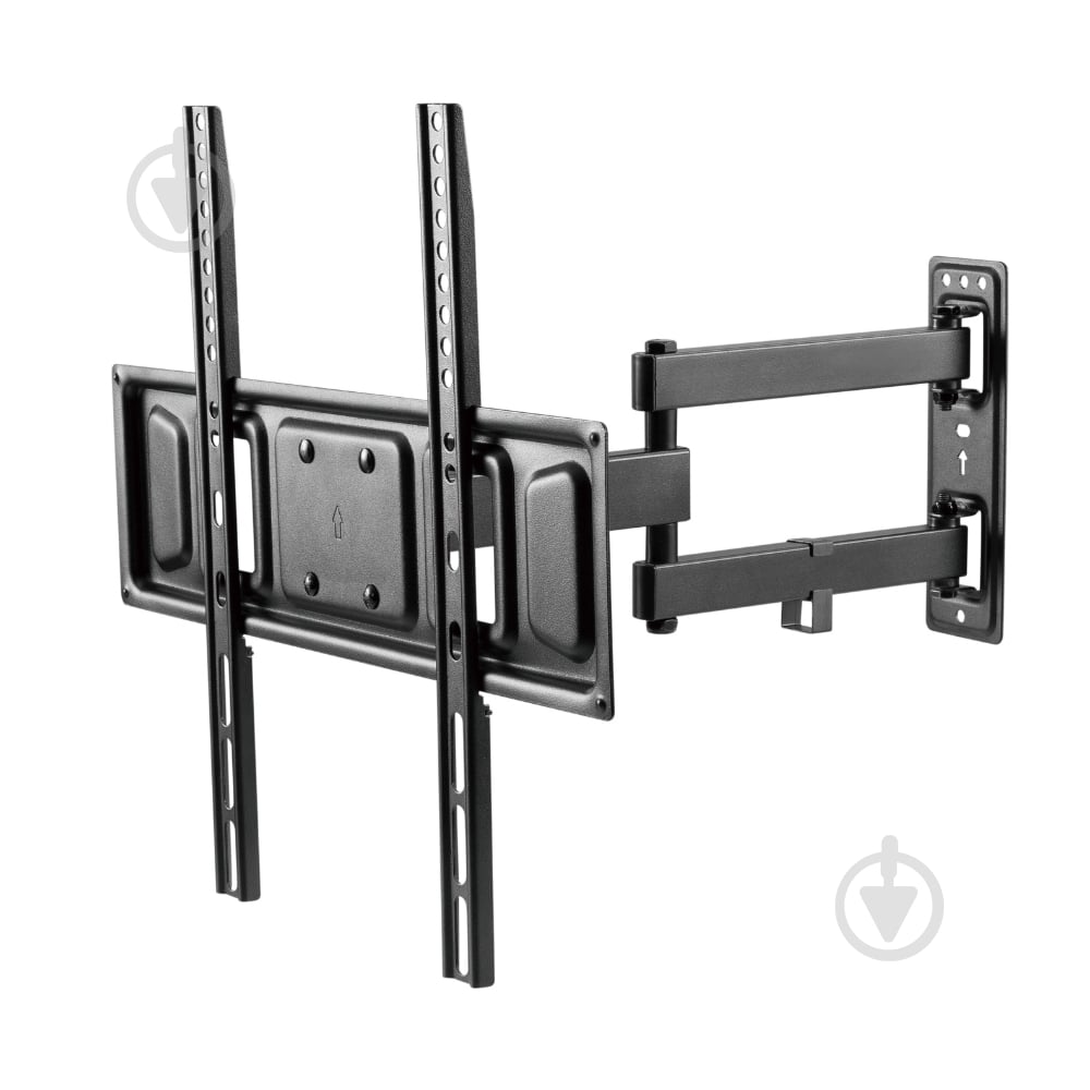 Кріплення для телевізора Kivi Motion-466, 40кг, 37-80", VESA 100х100-400х400 поворотно-похилі чорний - фото 14 Кріплення для телевізора Kivi Motion-466, 40кг, 37-80", VESA 100х100-400х400 поворотно-похилі чорний - фото 14