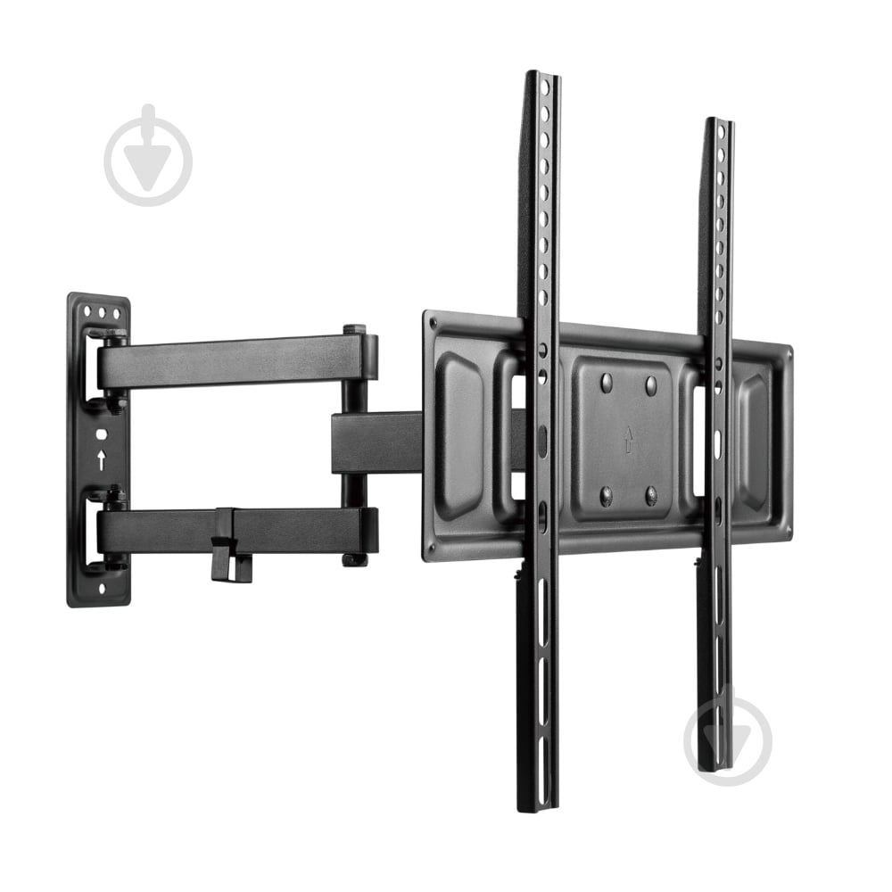 Кріплення для телевізора Kivi Motion-466, 40кг, 37-80", VESA 100х100-400х400 поворотно-похилі чорний - фото 15 Кріплення для телевізора Kivi Motion-466, 40кг, 37-80", VESA 100х100-400х400 поворотно-похилі чорний - фото 15