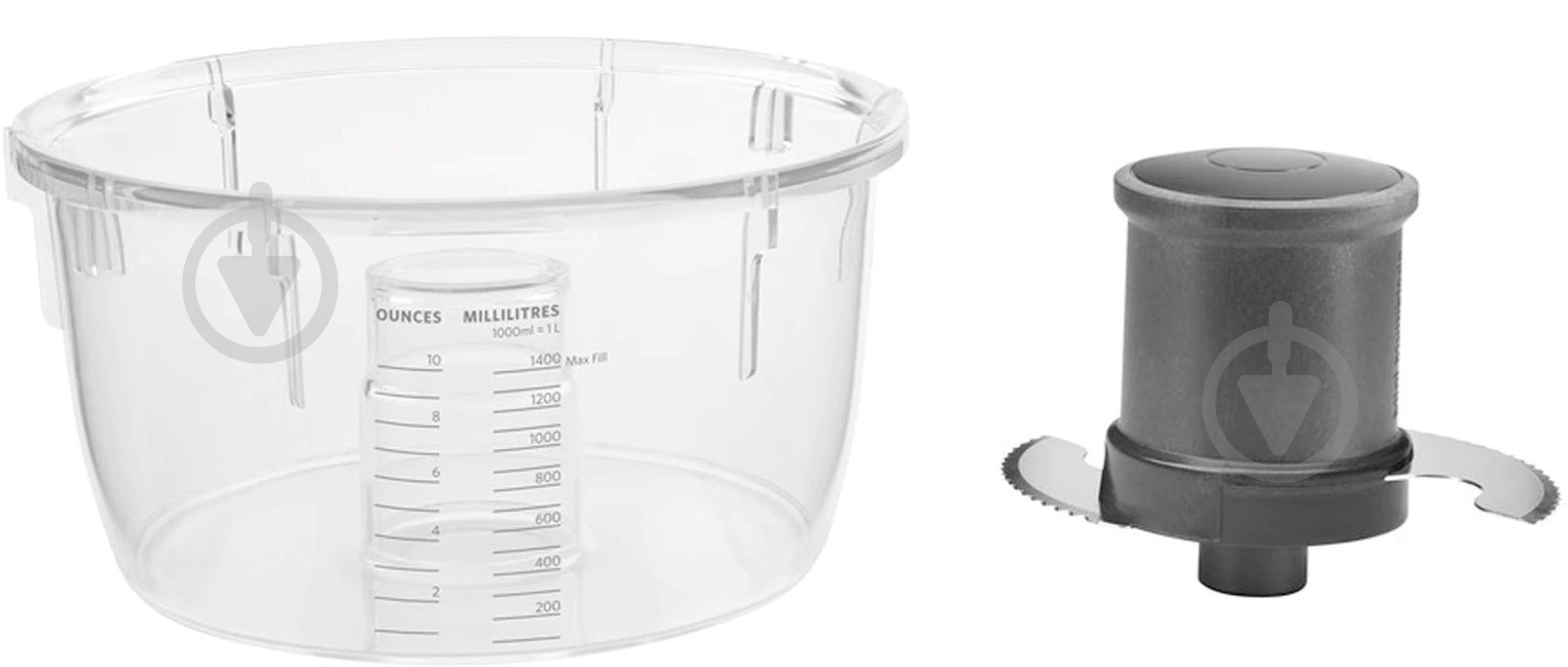 Кухонний комбайн KitchenAid 5KCF0201EBK колір чавун - фото 7