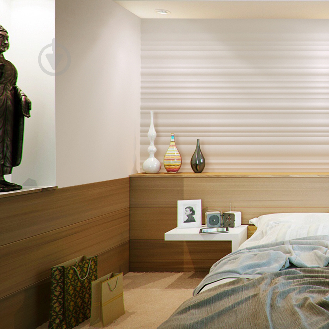 3D-панель гипсовая BeautyWalls BENDS армированная 1.44 кв.м - фото 4