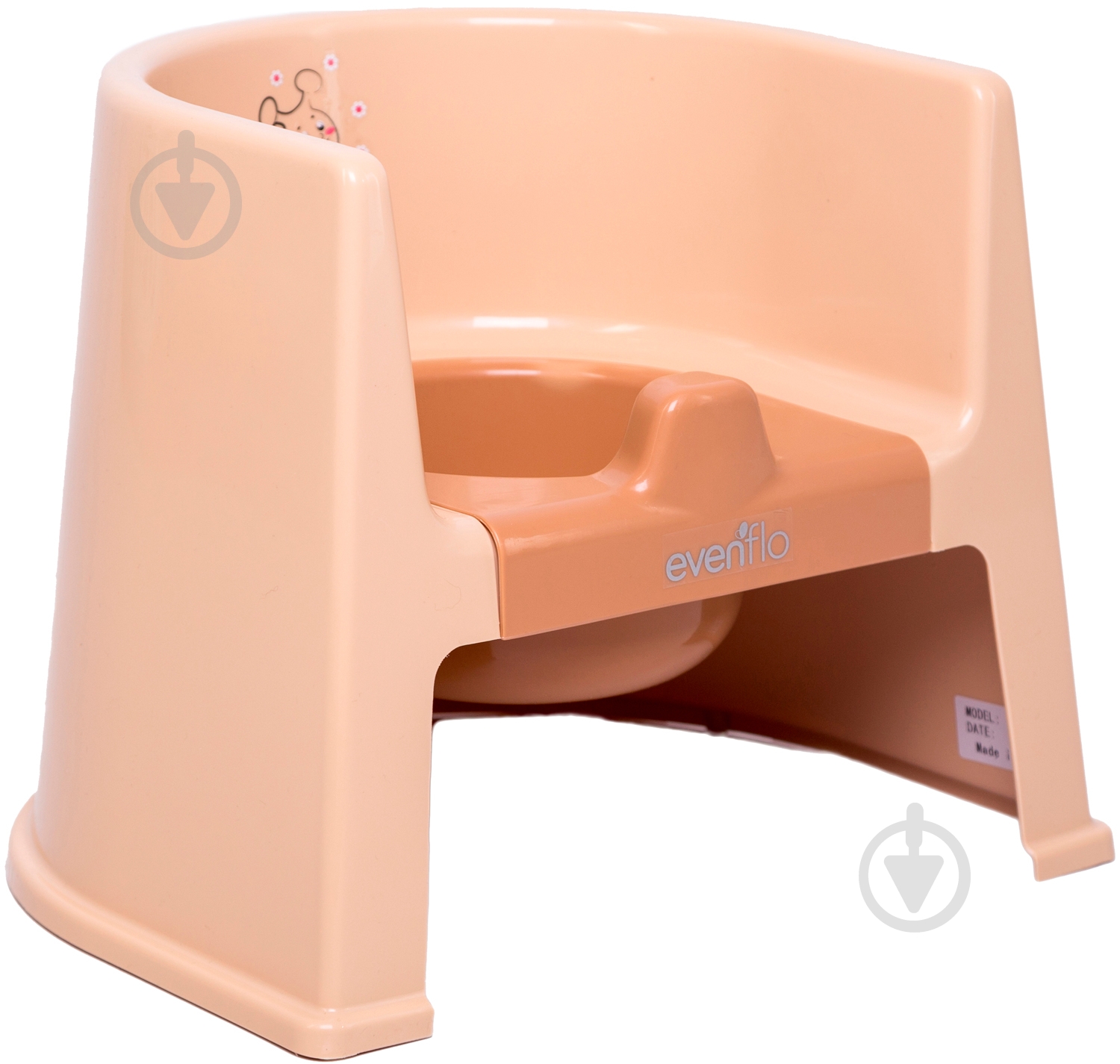 Горшок Evenflo Potty бежевый - фото 2 Горшок Evenflo Potty бежевый - фото 2