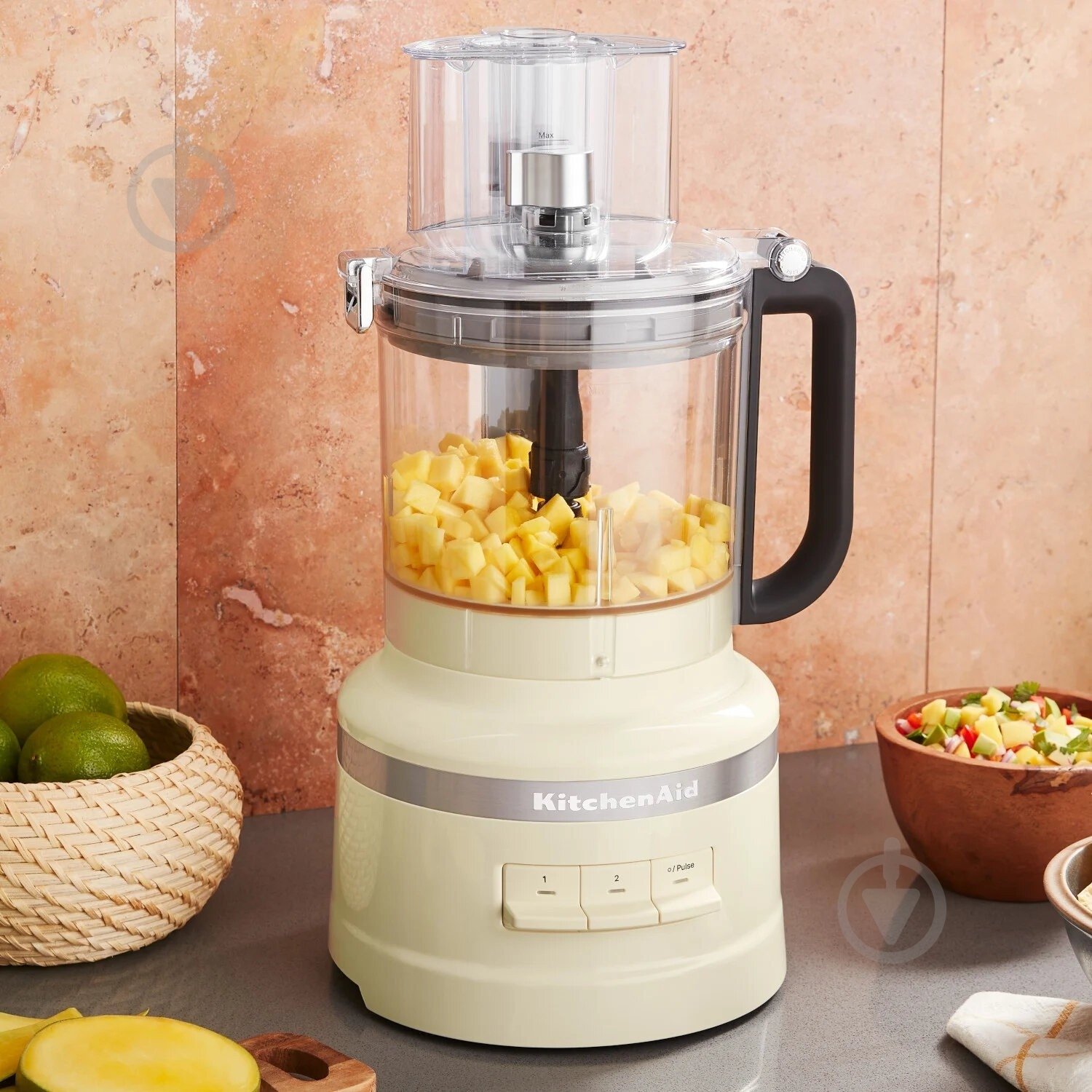 Кухонний комбайн KitchenAid 5KFP1319EAC кремовий - фото 17