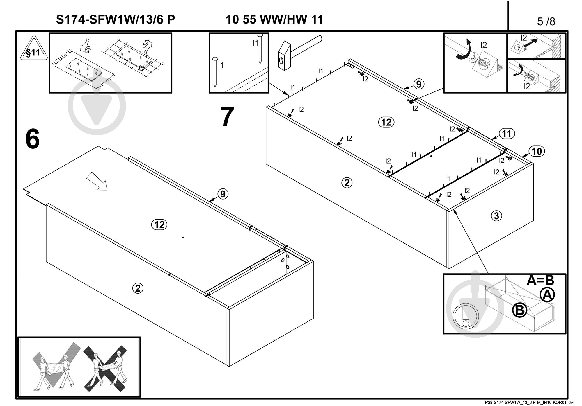 Витрина BRW Україна SFW1W/13/6P Fun белый - фото 6 Витрина BRW Україна SFW1W/13/6P Fun белый - фото 6