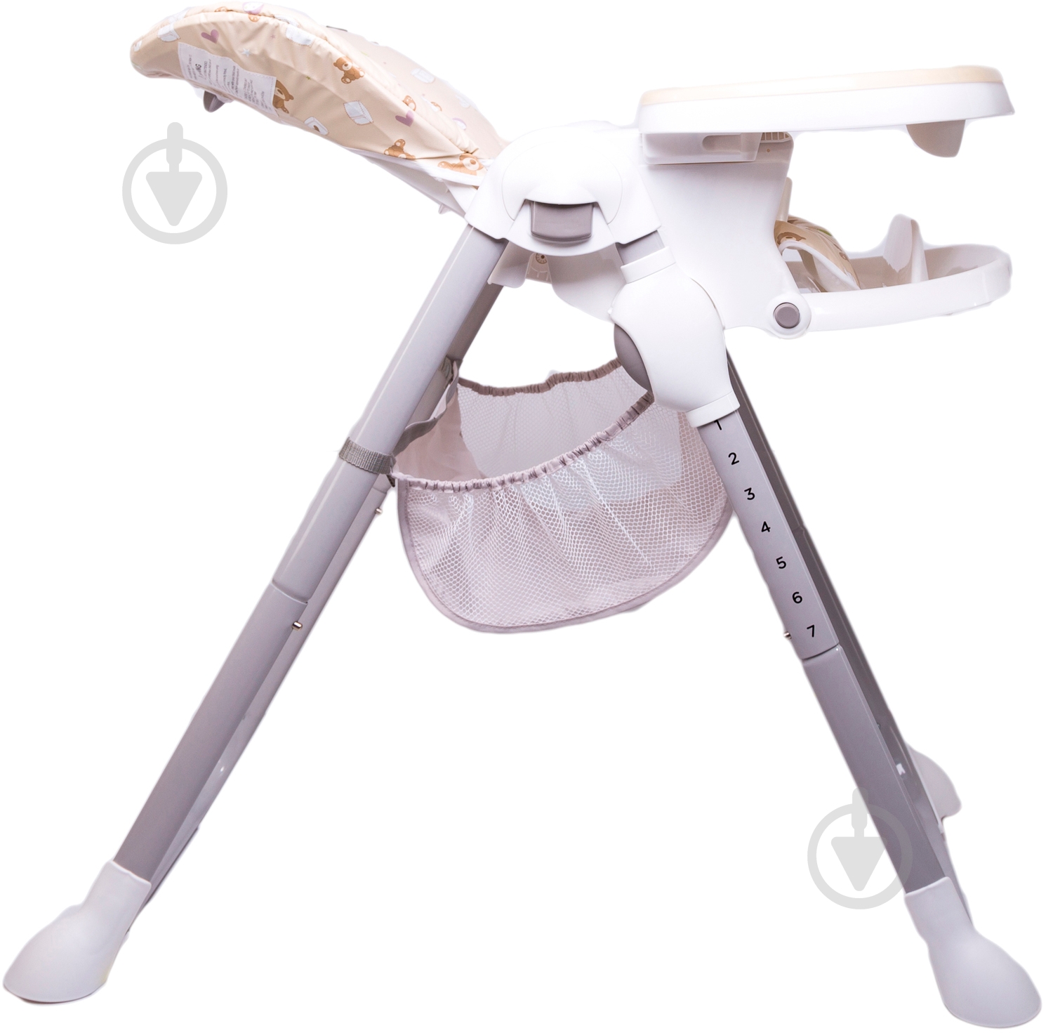 Стульчик для кормления Evenflo Nectar Plus с корзиной бежевый - фото 6