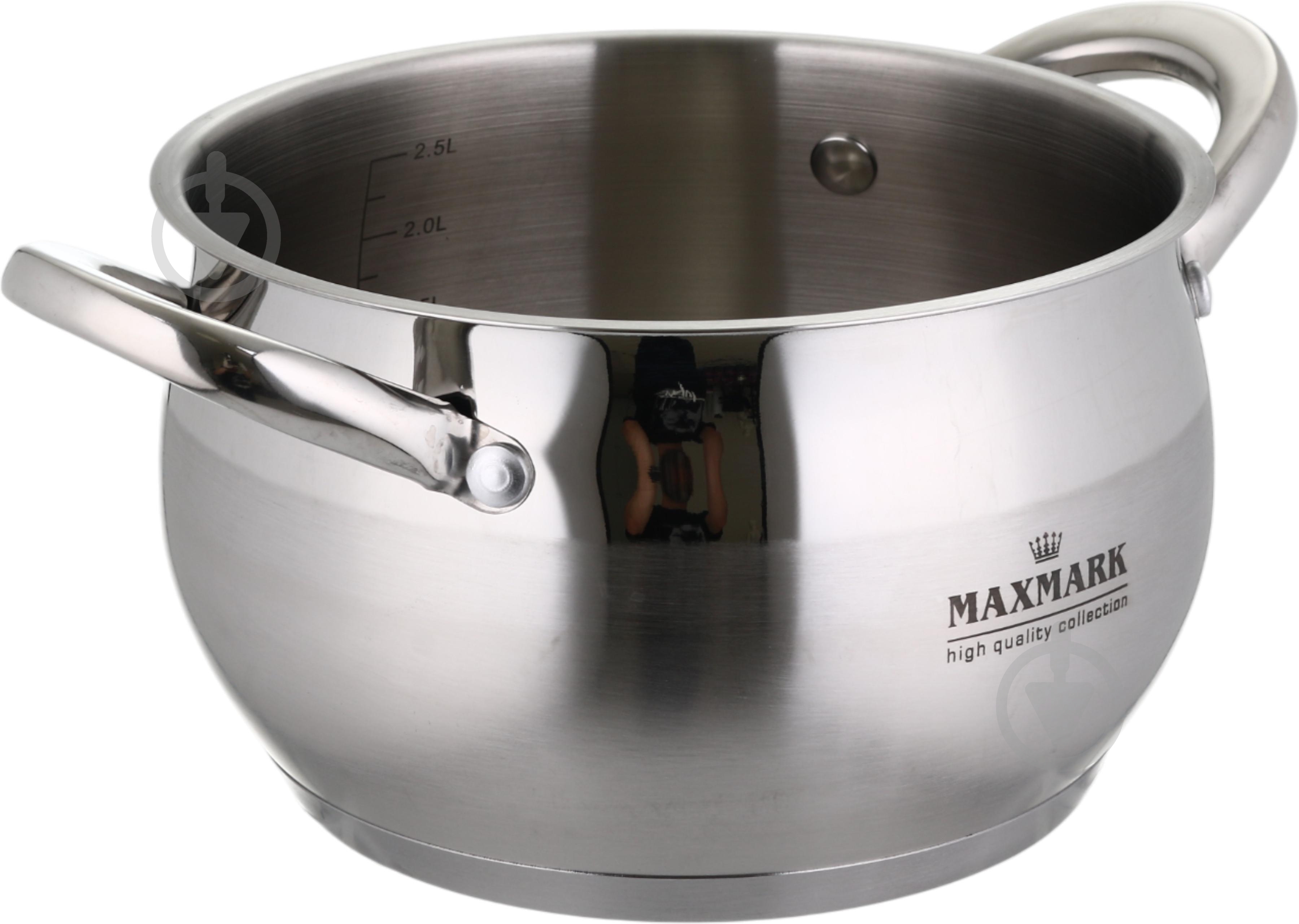 Набор кастрюль Maxmark 8 предметов MK-APP7508L - фото 11 Набор кастрюль Maxmark 8 предметов MK-APP7508L - фото 11