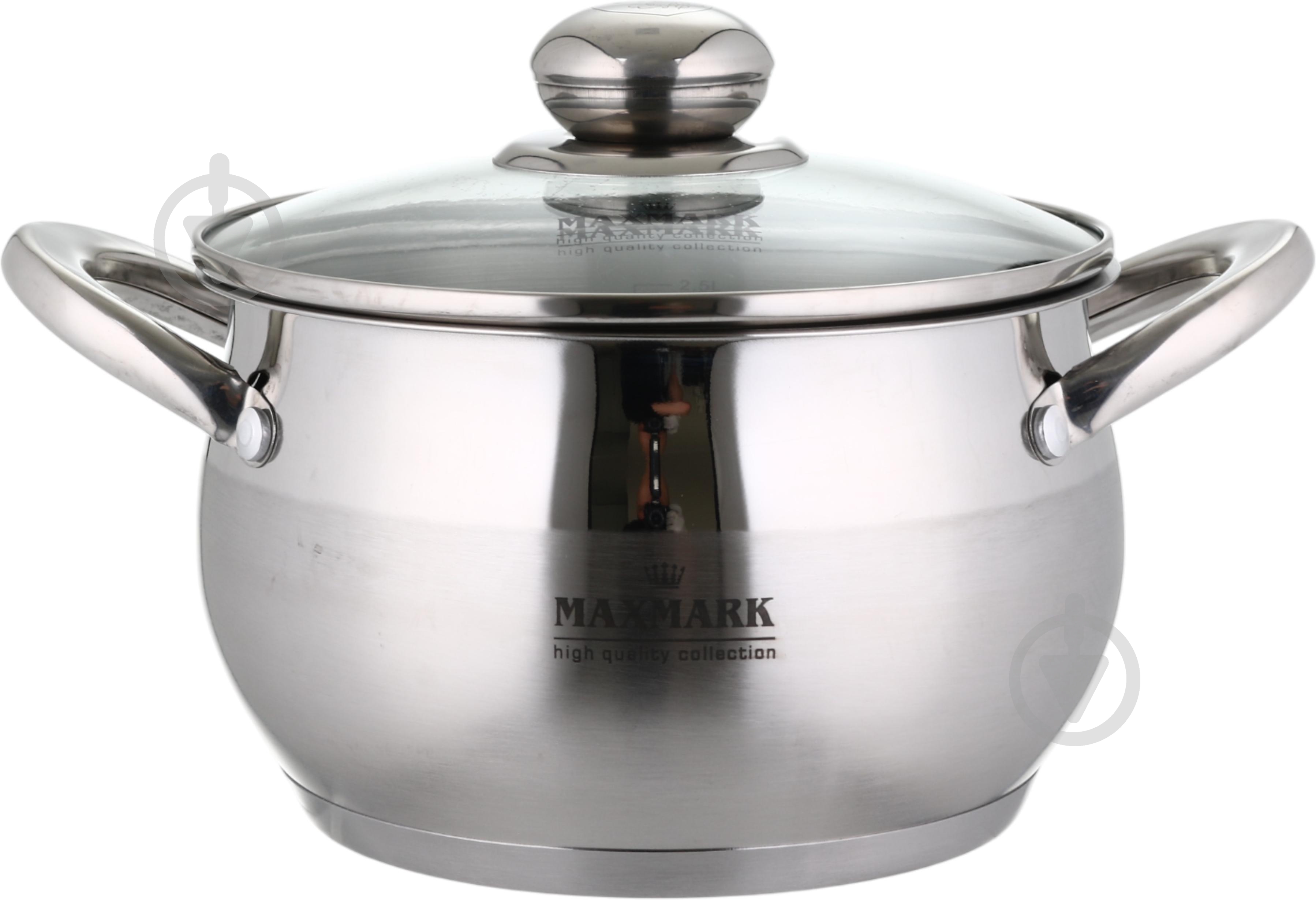 Набор кастрюль Maxmark 8 предметов MK-APP7508L - фото 15 Набор кастрюль Maxmark 8 предметов MK-APP7508L - фото 15