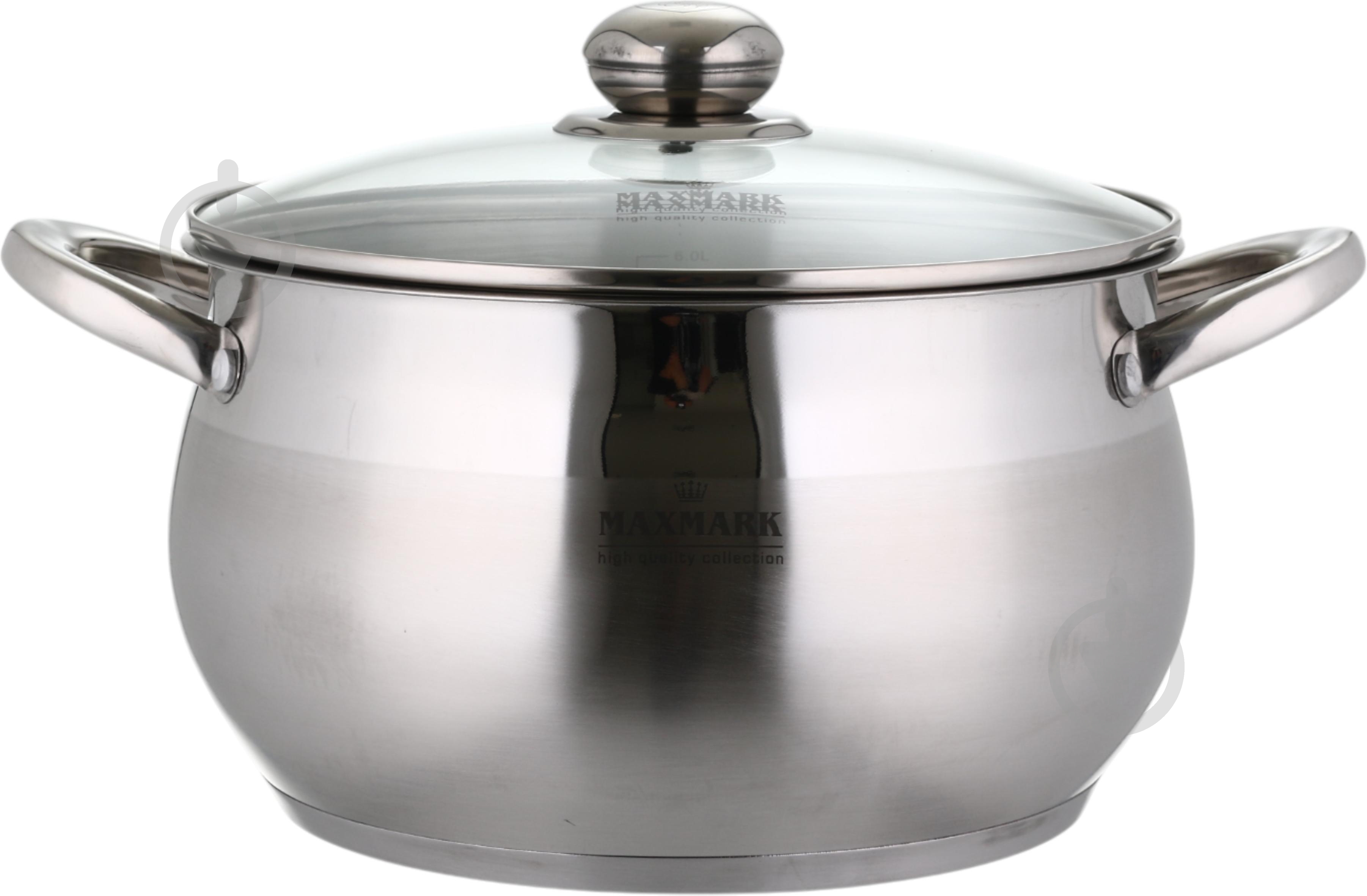 Набор кастрюль Maxmark 8 предметов MK-APP7508L - фото 3 Набор кастрюль Maxmark 8 предметов MK-APP7508L - фото 3