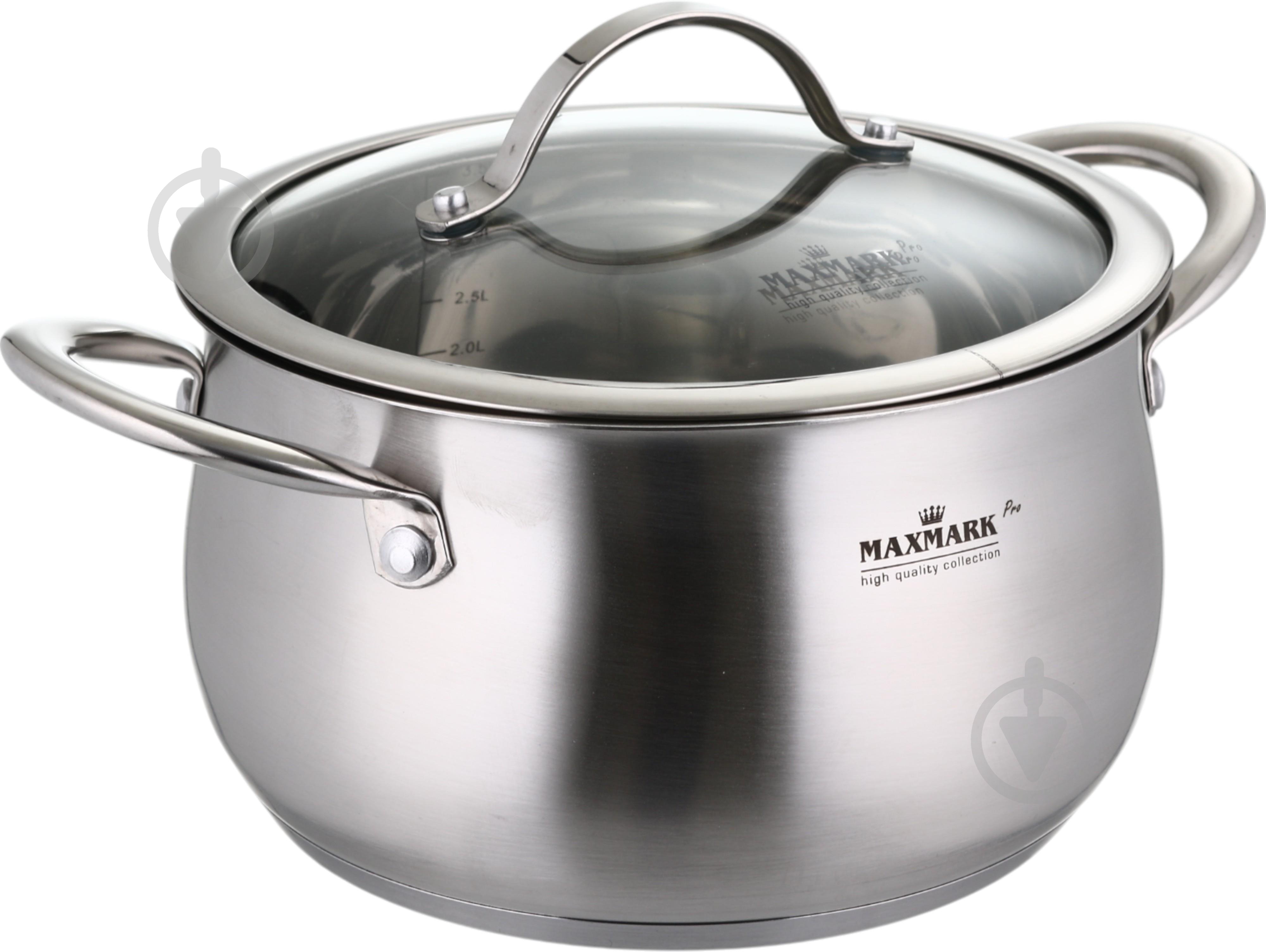 Набор кастрюль Maxmark 8 предметов MK-8108 - фото 7