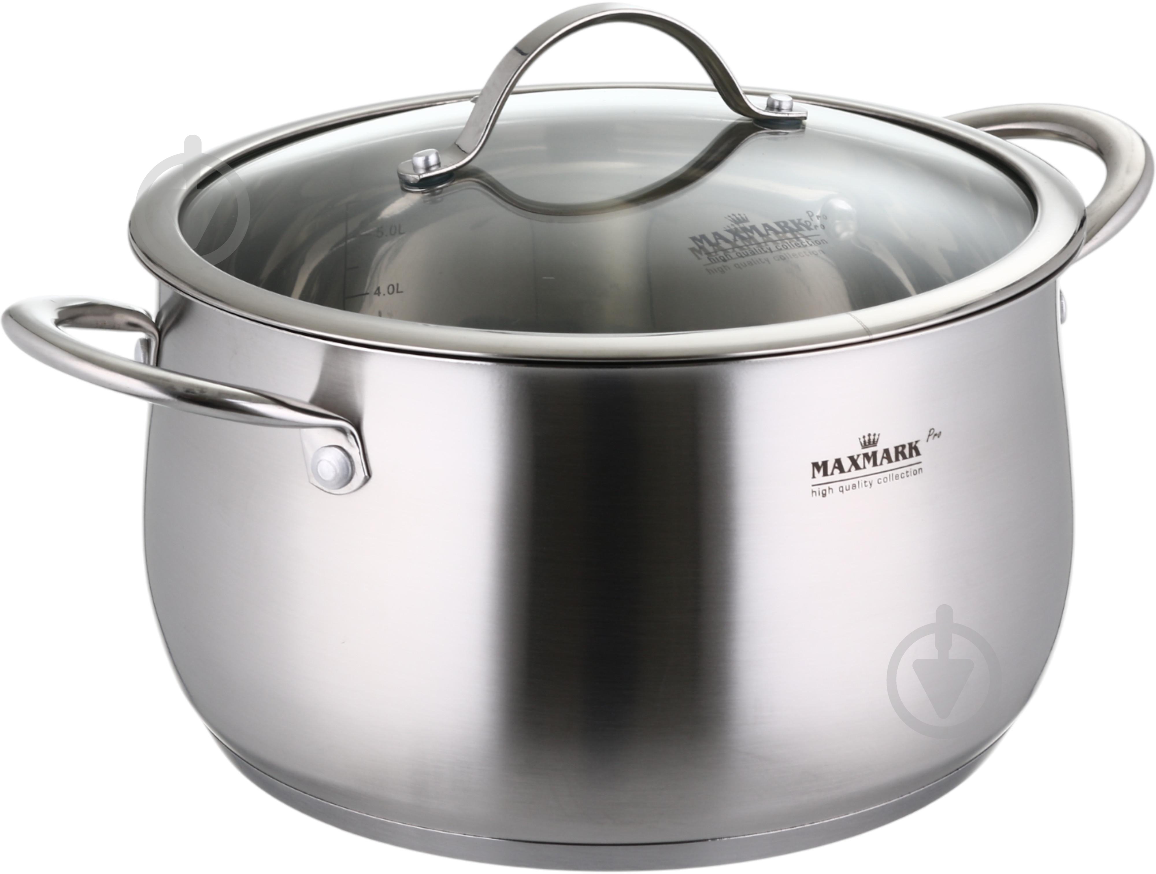 Набор кастрюль Maxmark 8 предметов MK-8108 - фото 16