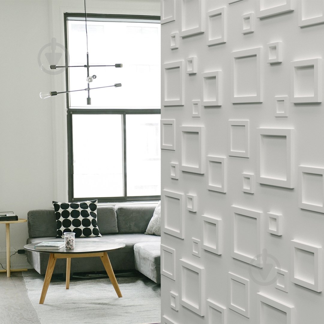 3D-панель гипсовая BeautyWalls FRAMES армированная 1.44 кв.м - фото 3 3D-панель гипсовая BeautyWalls FRAMES армированная 1.44 кв.м - фото 3