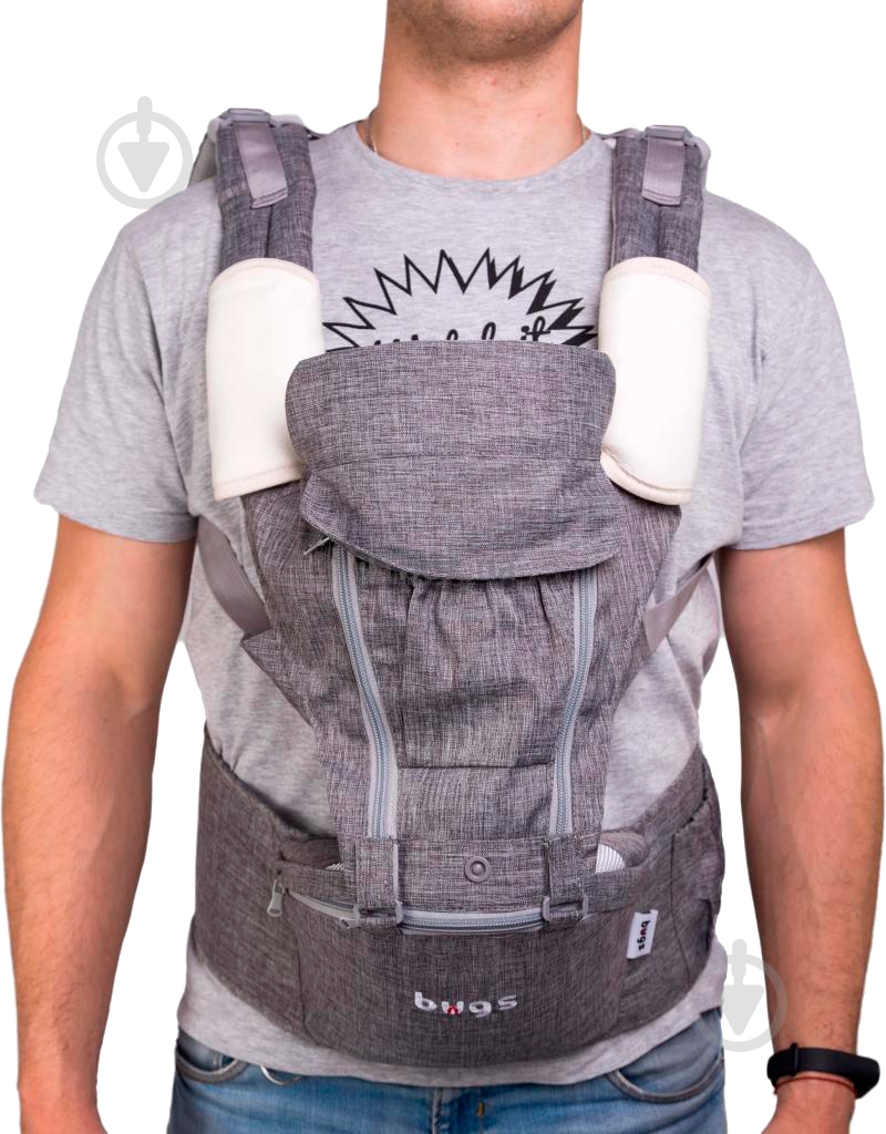 Хипсит 5в1 Smart Way серый Bugs - фото 8