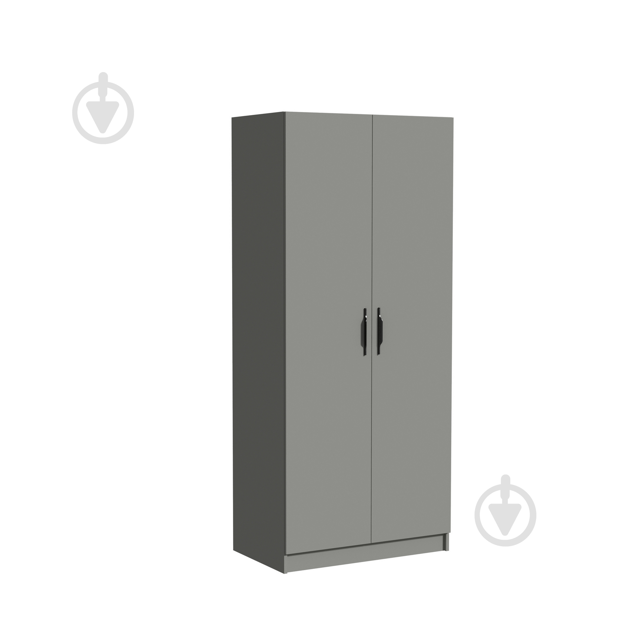 Шкаф Luxe Studio №2 Rosso 2300х1000х596 мм шиншилла серый (МЛ000150442) - фото 1 Шкаф Luxe Studio №2 Rosso 2300х1000х596 мм шиншилла серый (МЛ000150442) - фото 1