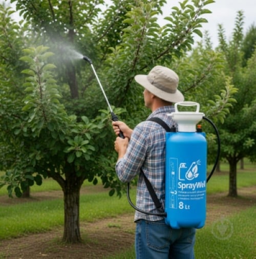Опрыскиватель плечевой профессиональный Spray well 8 л - фото 2