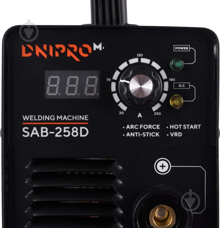 Инвертор сварочный DNIPRO-М SAB-258D 80625011 - фото 4