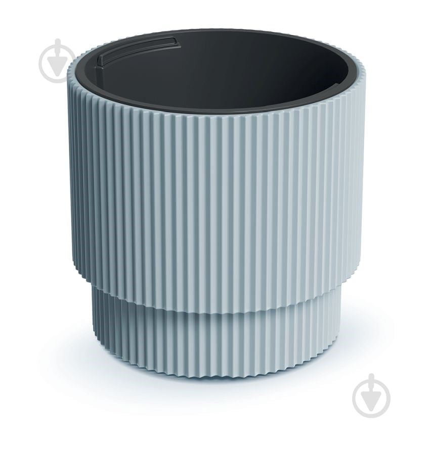 Горшок для цветов PRP Milly 2 400 мм на подставке круглый 33 л светло-серый (67846-443) - фото 1