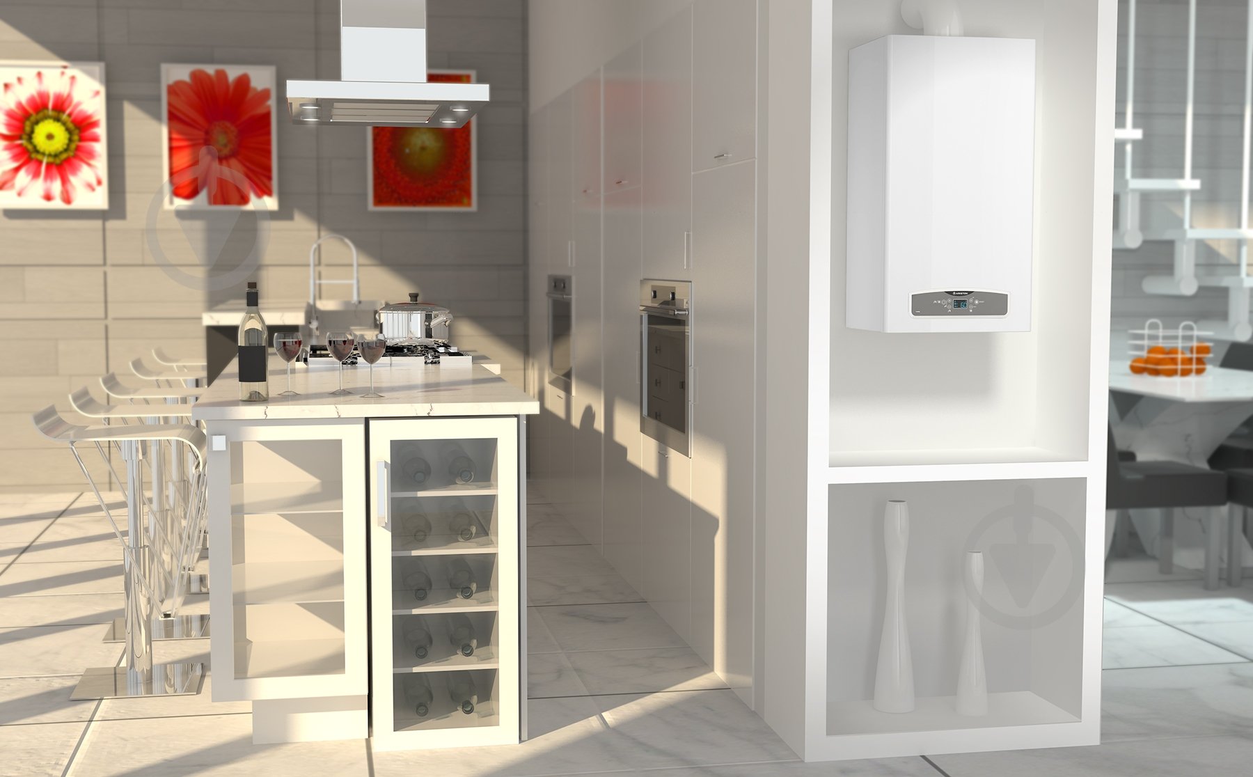 УЦІНКА! Котел газовий Ariston CARES X 24 CF EU (УЦ №2526) - фото 4 УЦІНКА! Котел газовий Ariston CARES X 24 CF EU (УЦ №2526) - фото 4