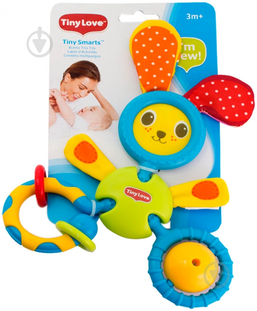 Погремушка Tiny Love 3 в 1 Банни 1109400458 - фото 1 Погремушка Tiny Love 3 в 1 Банни 1109400458 - фото 1