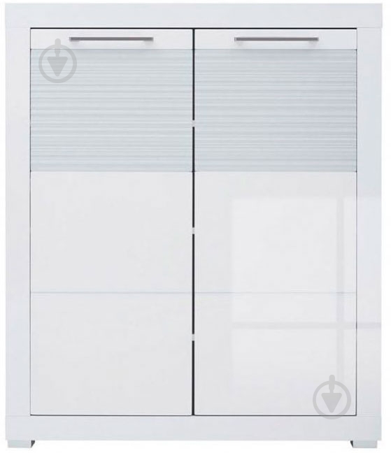 Комод BRW Україна REG2D/11/9 Flames белый - фото 1