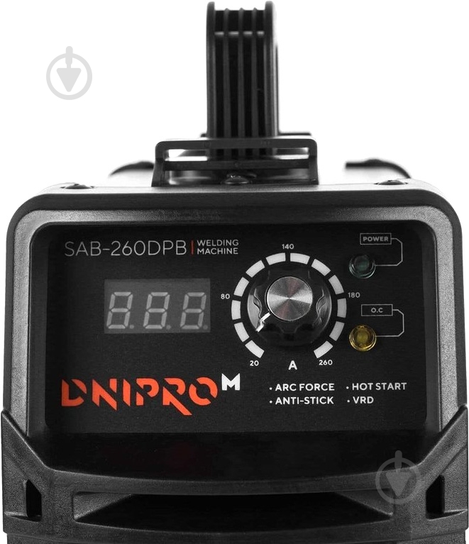 Инвертор сварочный DNIPRO-М SAB-260DPB 80625018 - фото 3