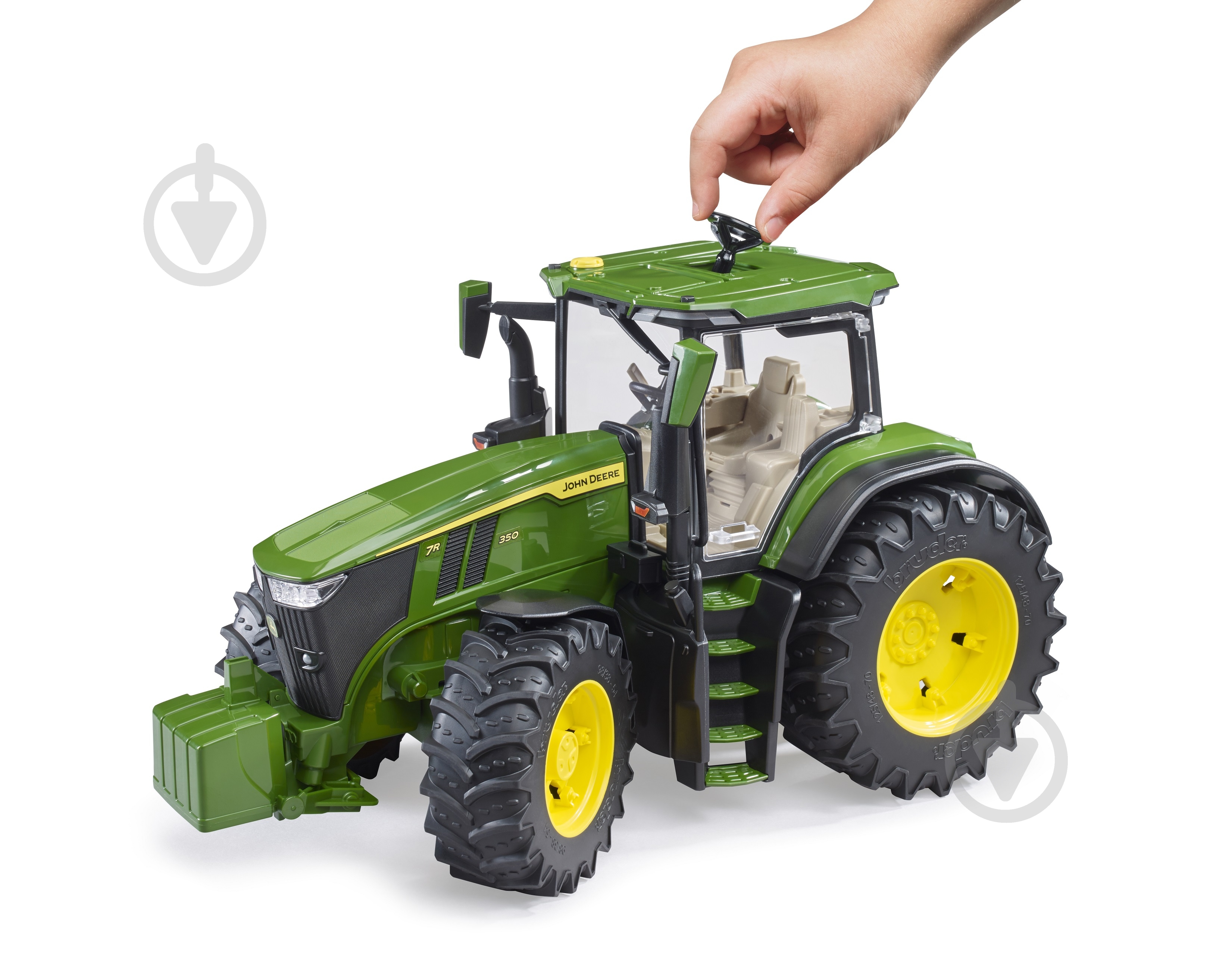 Трактор Bruder John Deere 1:16 03150 - фото 6 Трактор Bruder John Deere 1:16 03150 - фото 6