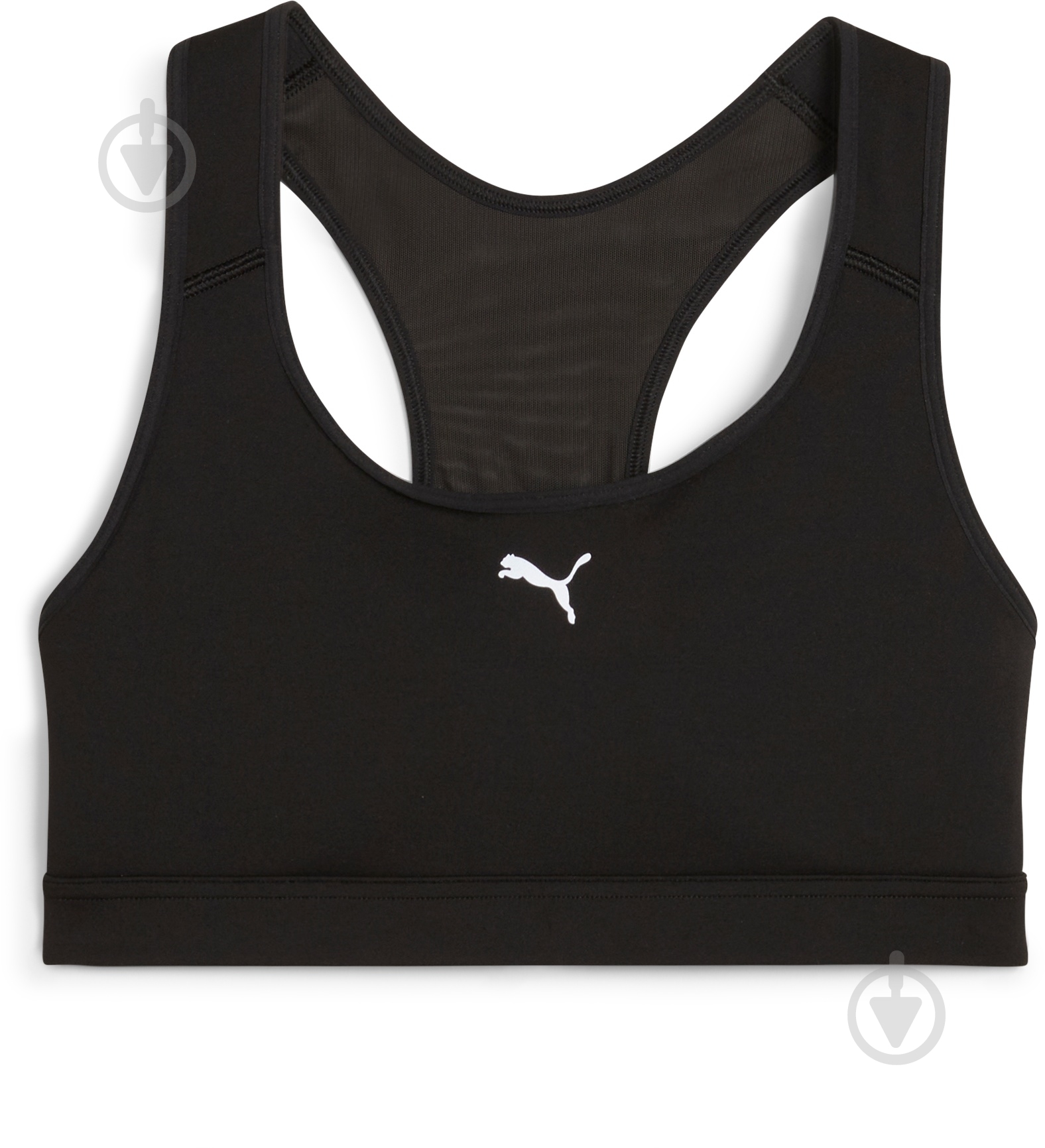 Бра Puma 4KEEPS RUN BRA 52495301 р.M черный - фото 1