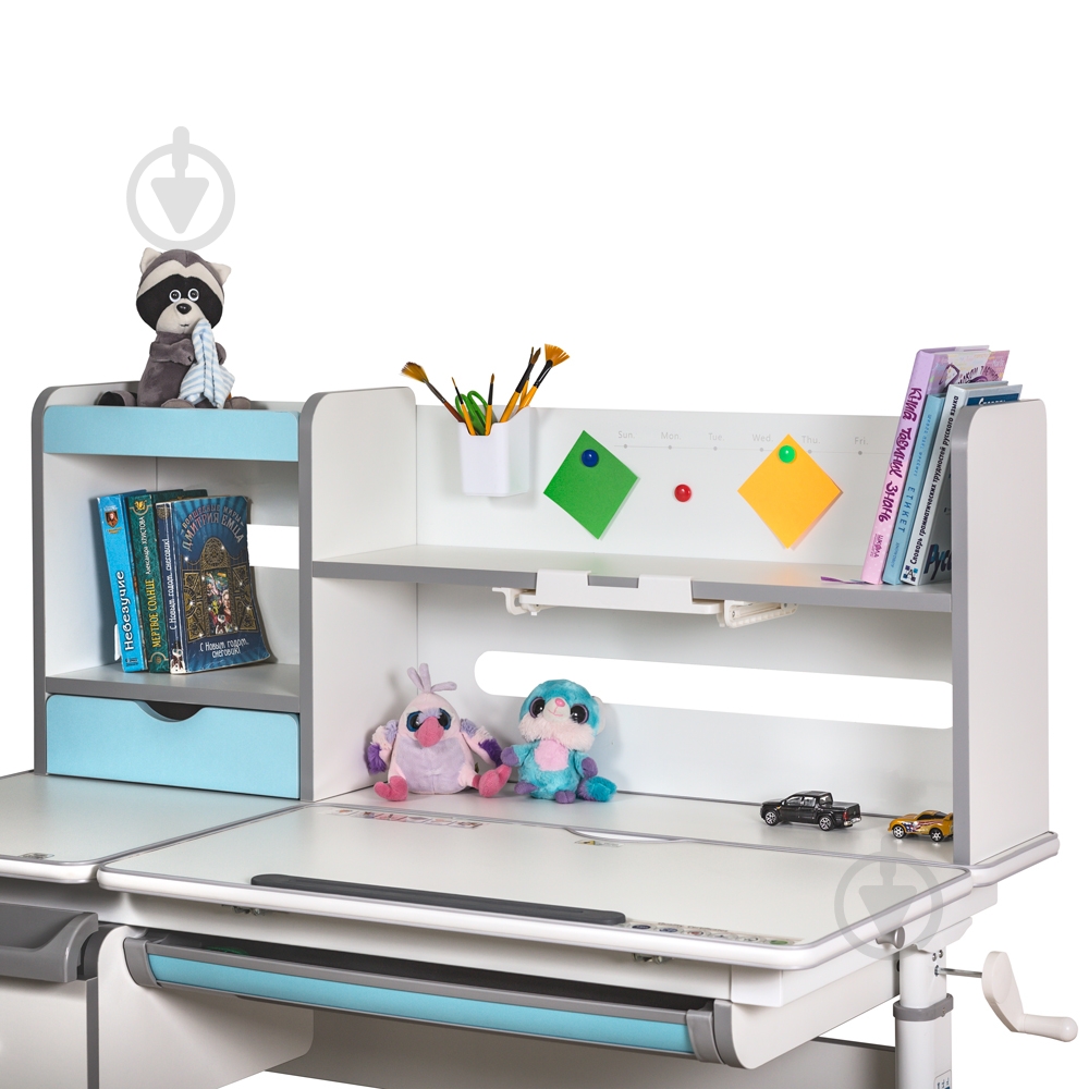 Детский стол Evo-kids Evo-52 WG + BL Multicolor - фото 4 Детский стол Evo-kids Evo-52 WG + BL Multicolor - фото 4