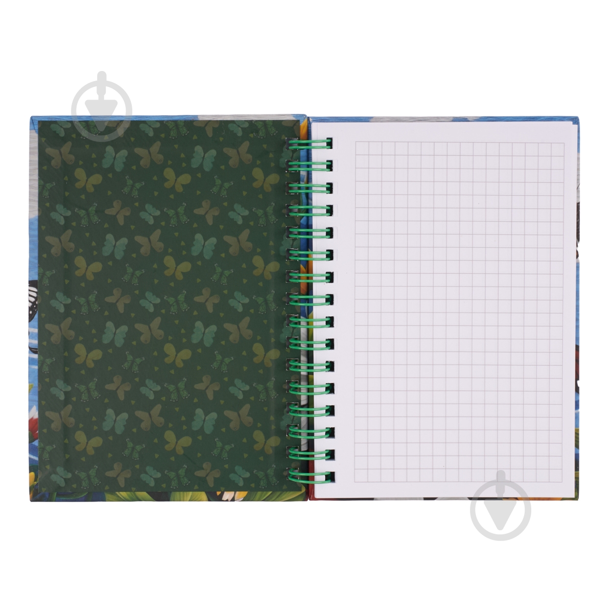 Блокнот YES 64 лист. 7БЦ cпираль Ukrainian notebook клетка - фото 3