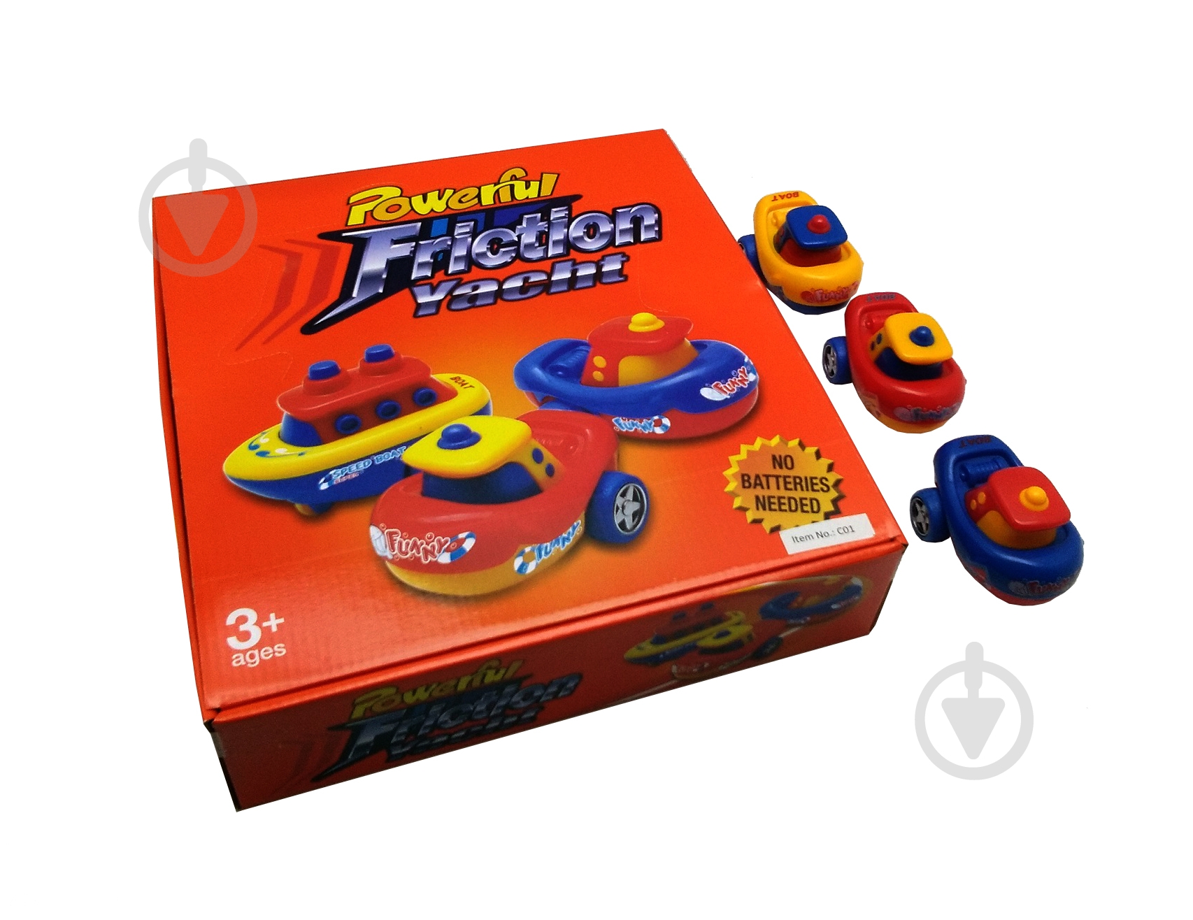 Лодка POWERFUL FRICTION в ассортименте - фото 1 Лодка POWERFUL FRICTION в ассортименте - фото 1