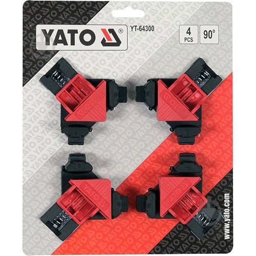 Набор струбцин YATO угловых YT-64300 - фото 4 Набор струбцин YATO угловых YT-64300 - фото 4