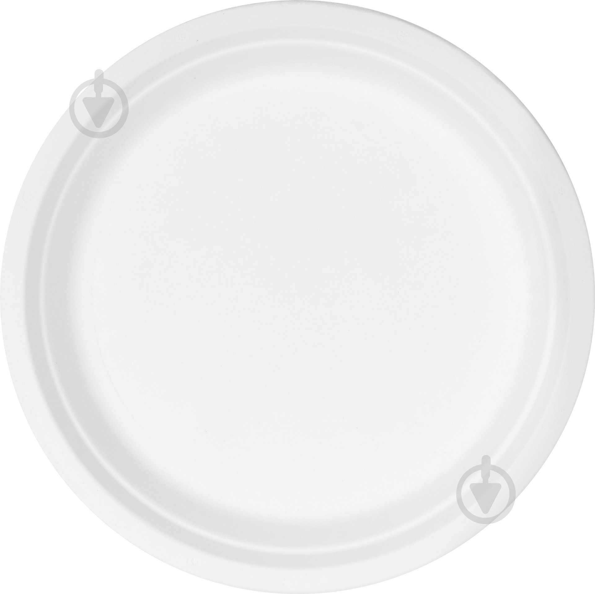 Тарелка одноразовая бумажная 26 см Ekola 6 шт. - фото 1