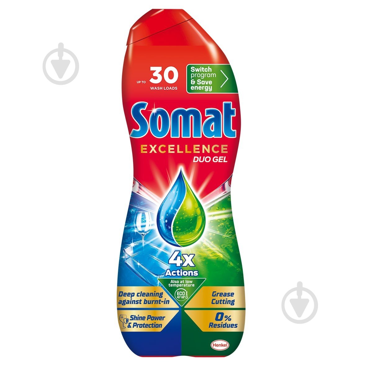 Гель для посудомийних машин Somat Excellence Duo Gel 0,54 л - фото 1