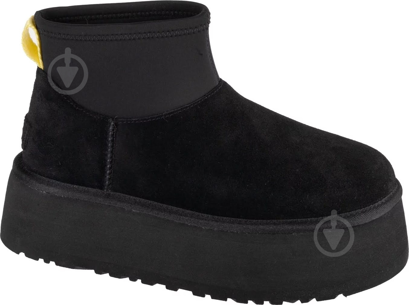 Черевики UGG W CLASSIC MINI DIPPER 1168170-BLK р.37 чорний - фото 1