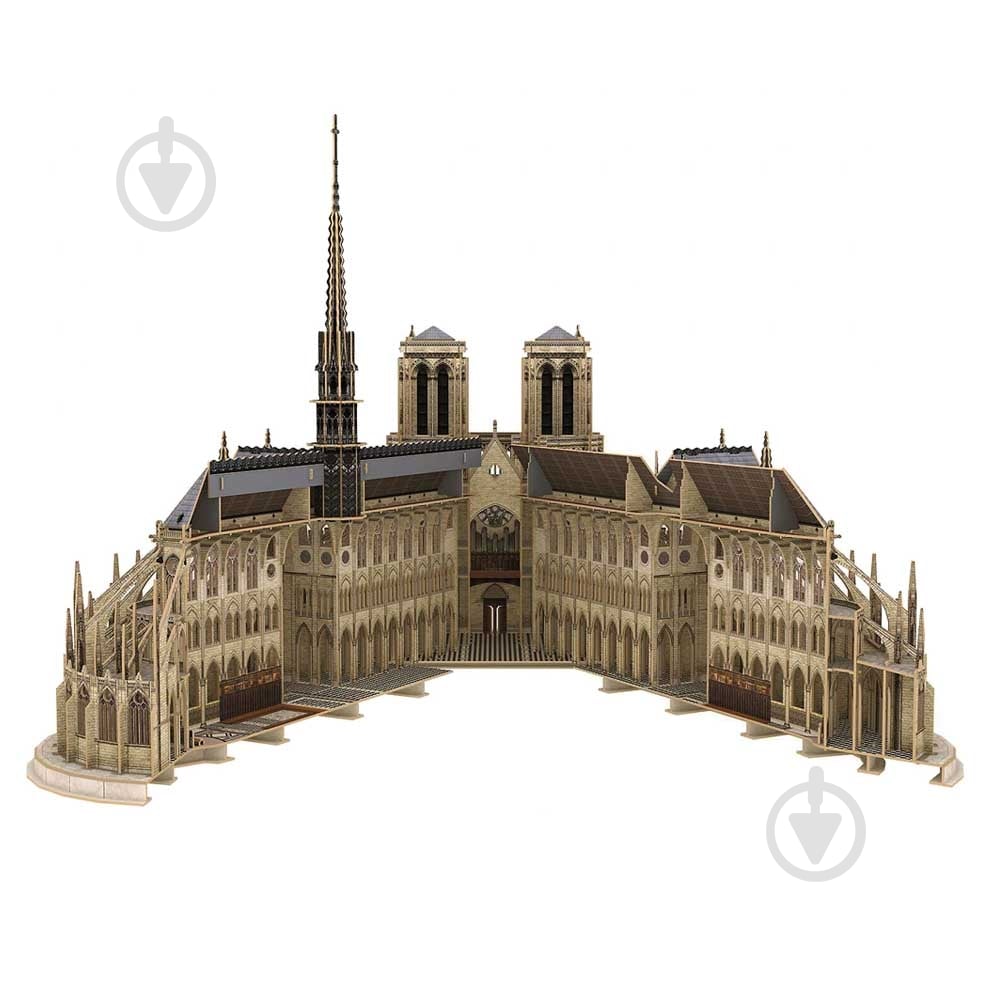 3D-пазл CubicFun Нотр Дам Де Пари MC260h - фото 3 3D-пазл CubicFun Нотр Дам Де Пари MC260h - фото 3