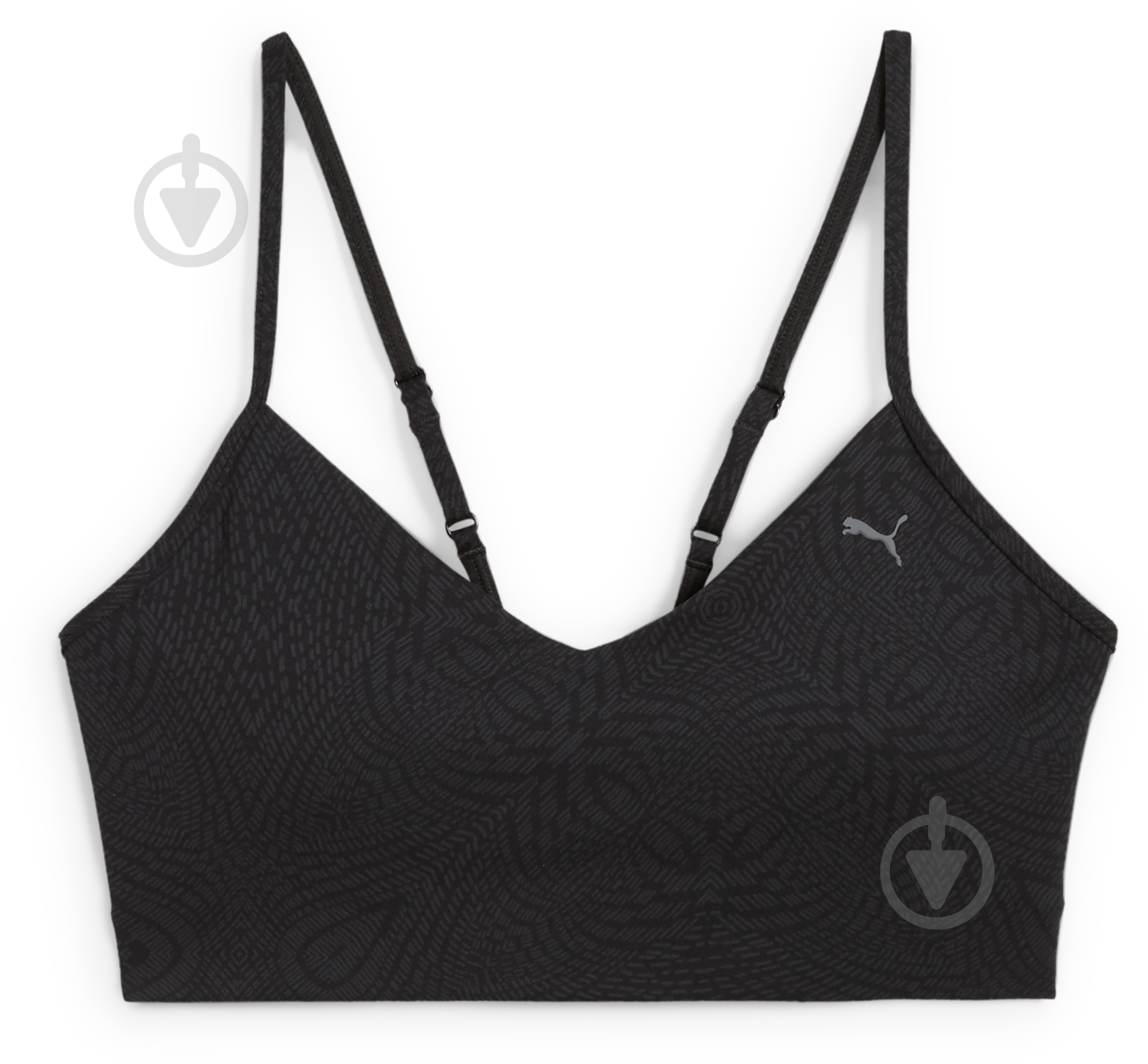 Бра Puma Move Cloudspun Bra – AOP 52669101 р.S чорний - фото 1