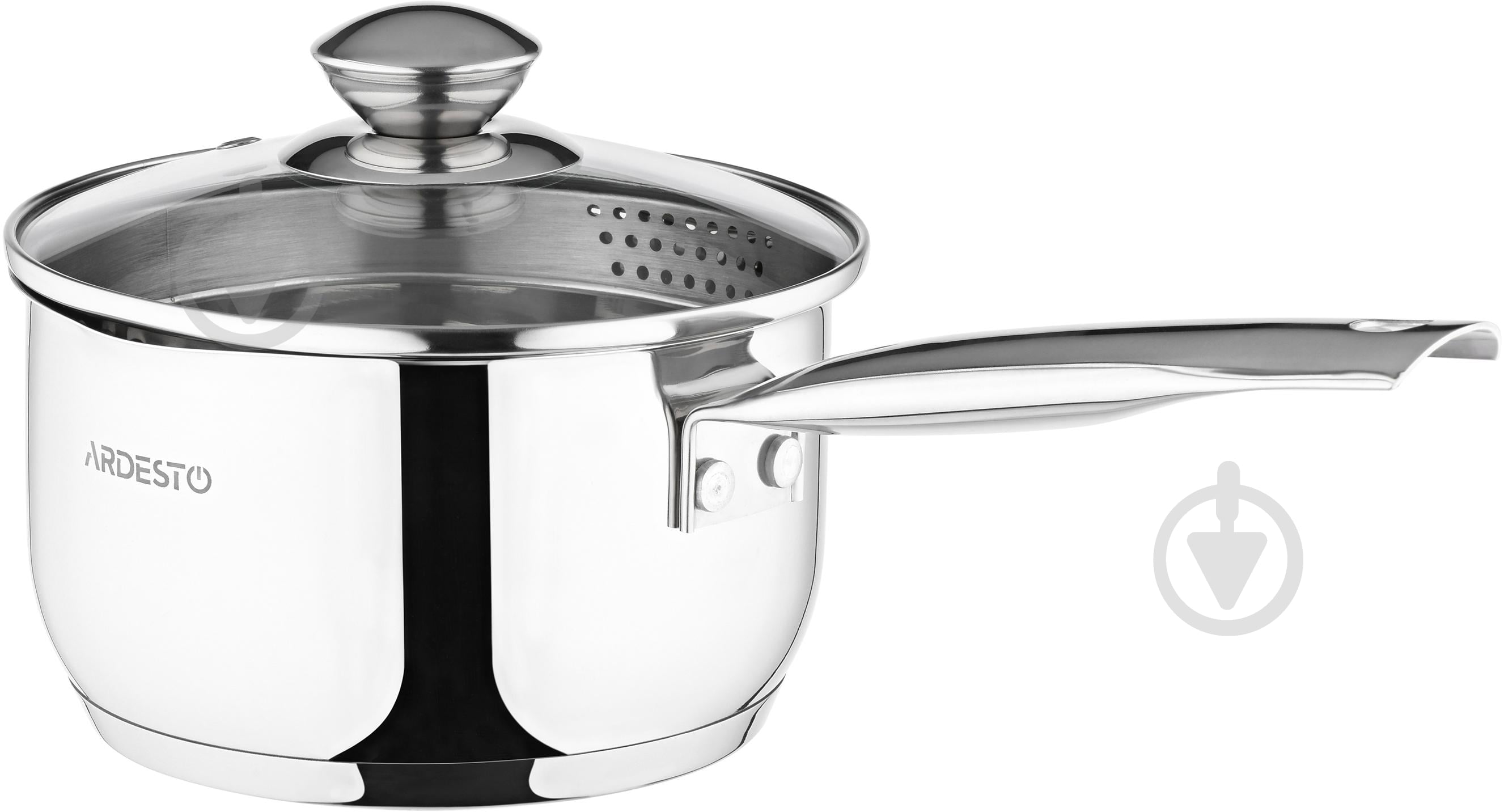 Ковш Ardesto Gemini Lecco 1,8 л нержавеющая сталь AR2818SS - фото 1