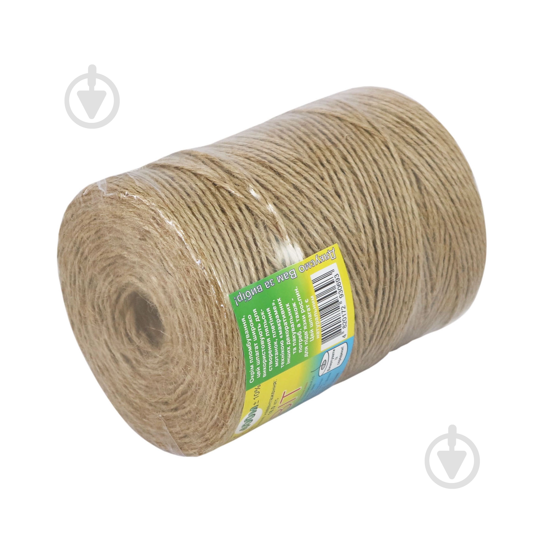 Шпагат Радосвіт джутовий тепличний трьохнитковий 1,4 мм 400 м - фото 2
