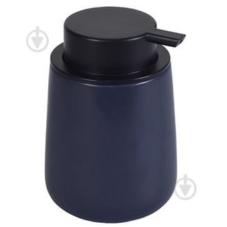 Дозатор для рідкого мила Bisk Nero синій 8354 - фото 1